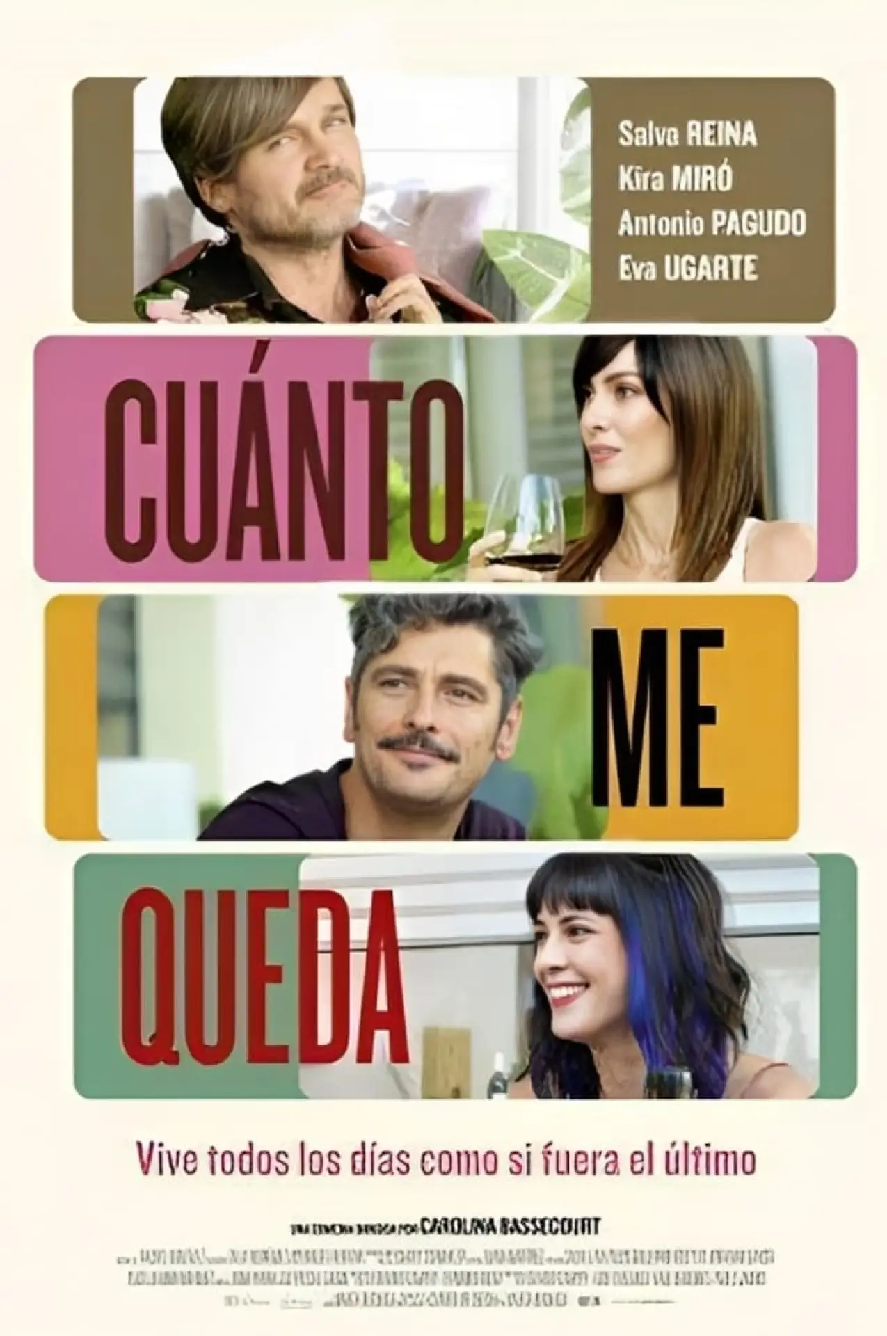 Plakat filmowy "Cuánto me queda"