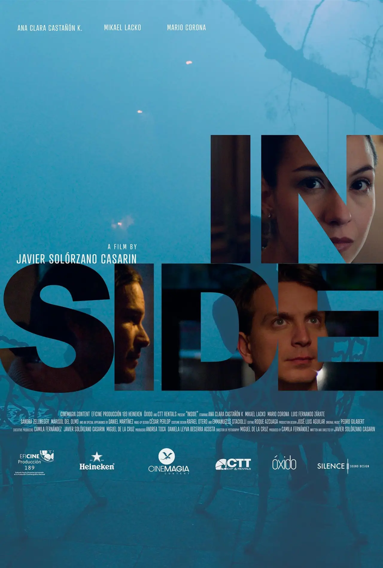 Plakat filmowy "Adentro"