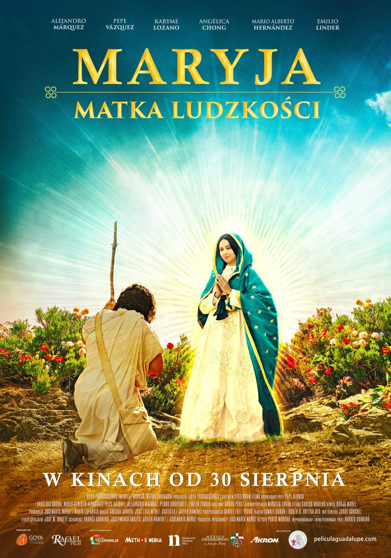 Plakat filmowy "Maryja: Matka ludzkości"
