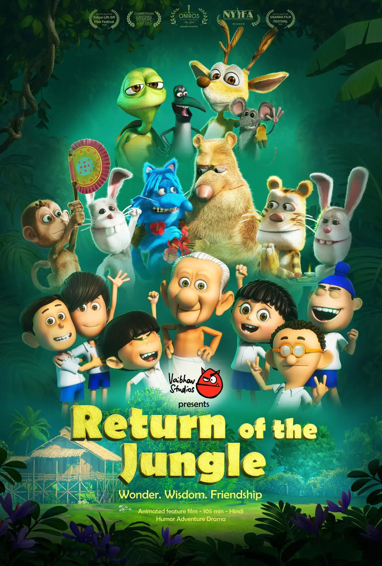 Plakat filmowy "Return of the Jungle"