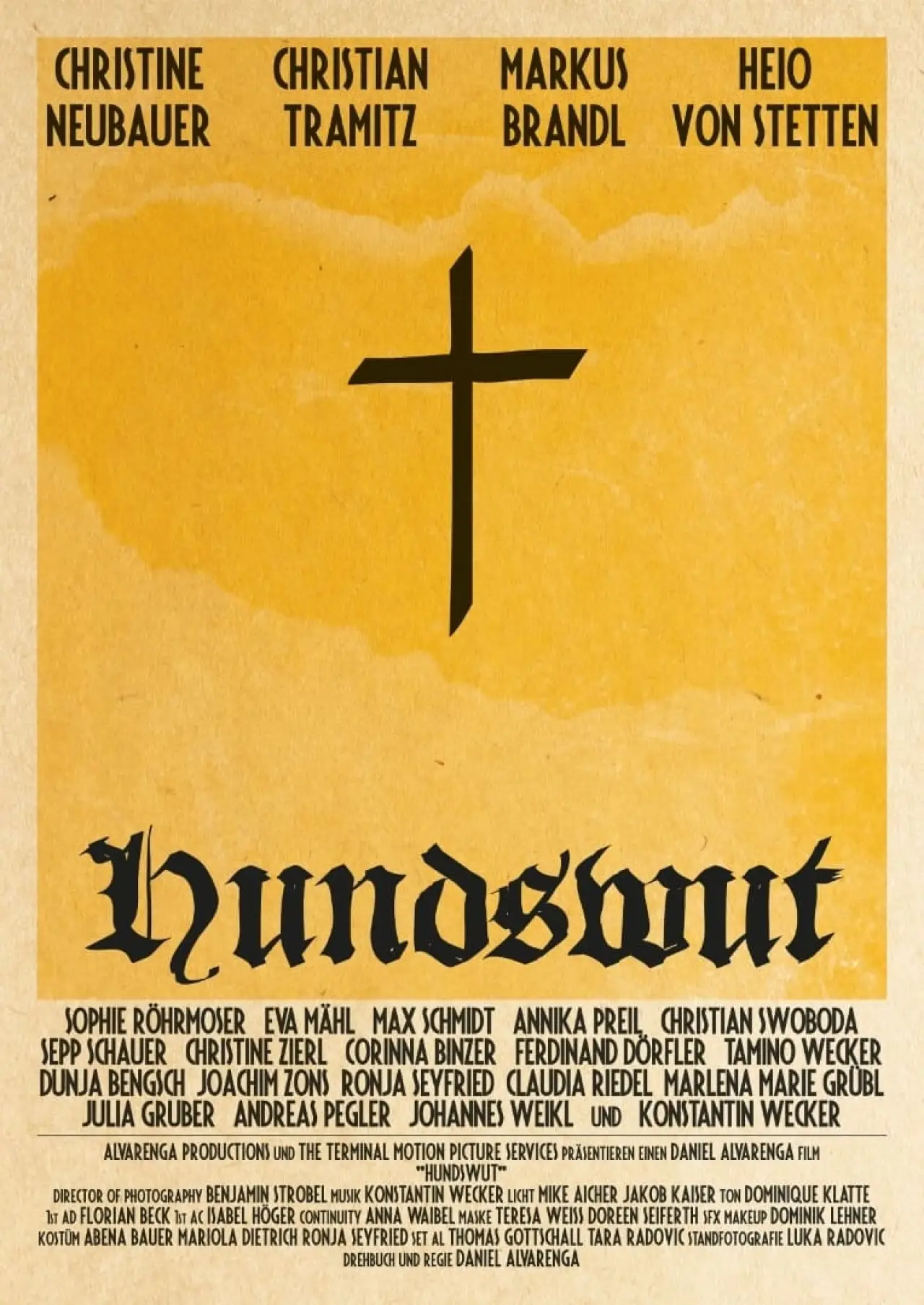 Plakat filmowy "Hundswut"