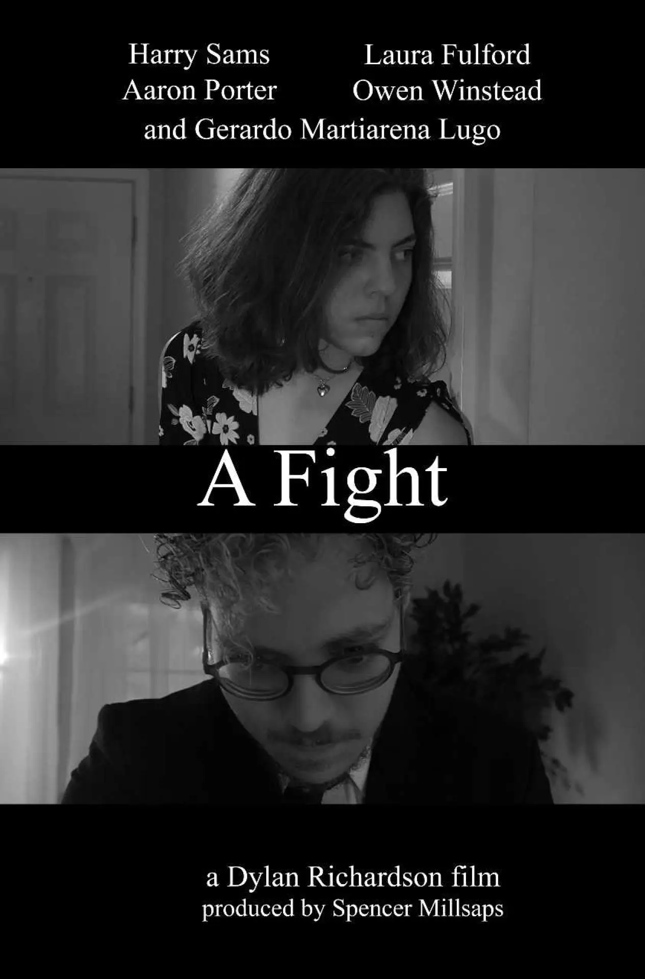 Plakat filmowy "A Fight"