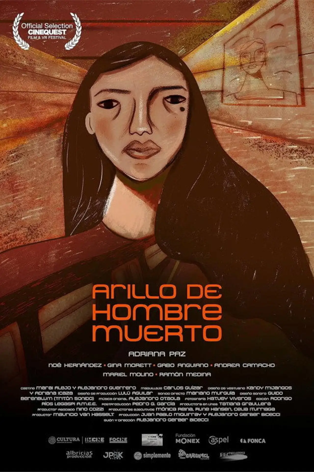 Plakat filmowy "Arillo de hombre muerto"