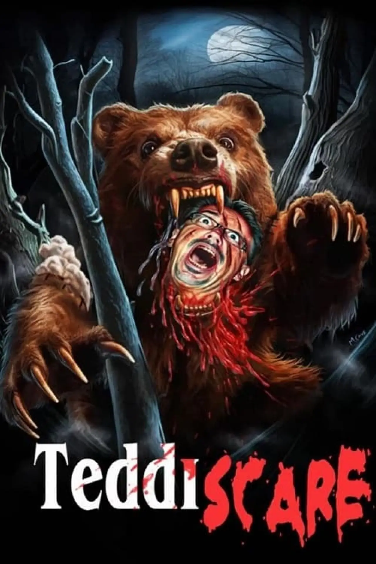 Plakat filmowy "Teddiscare"