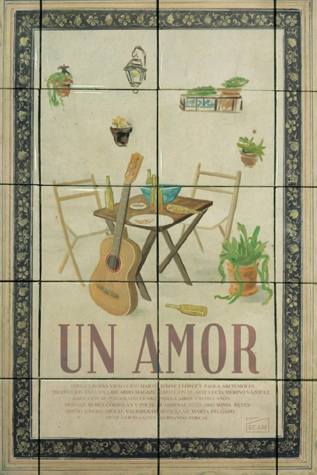 Plakat filmowy "Un amor"