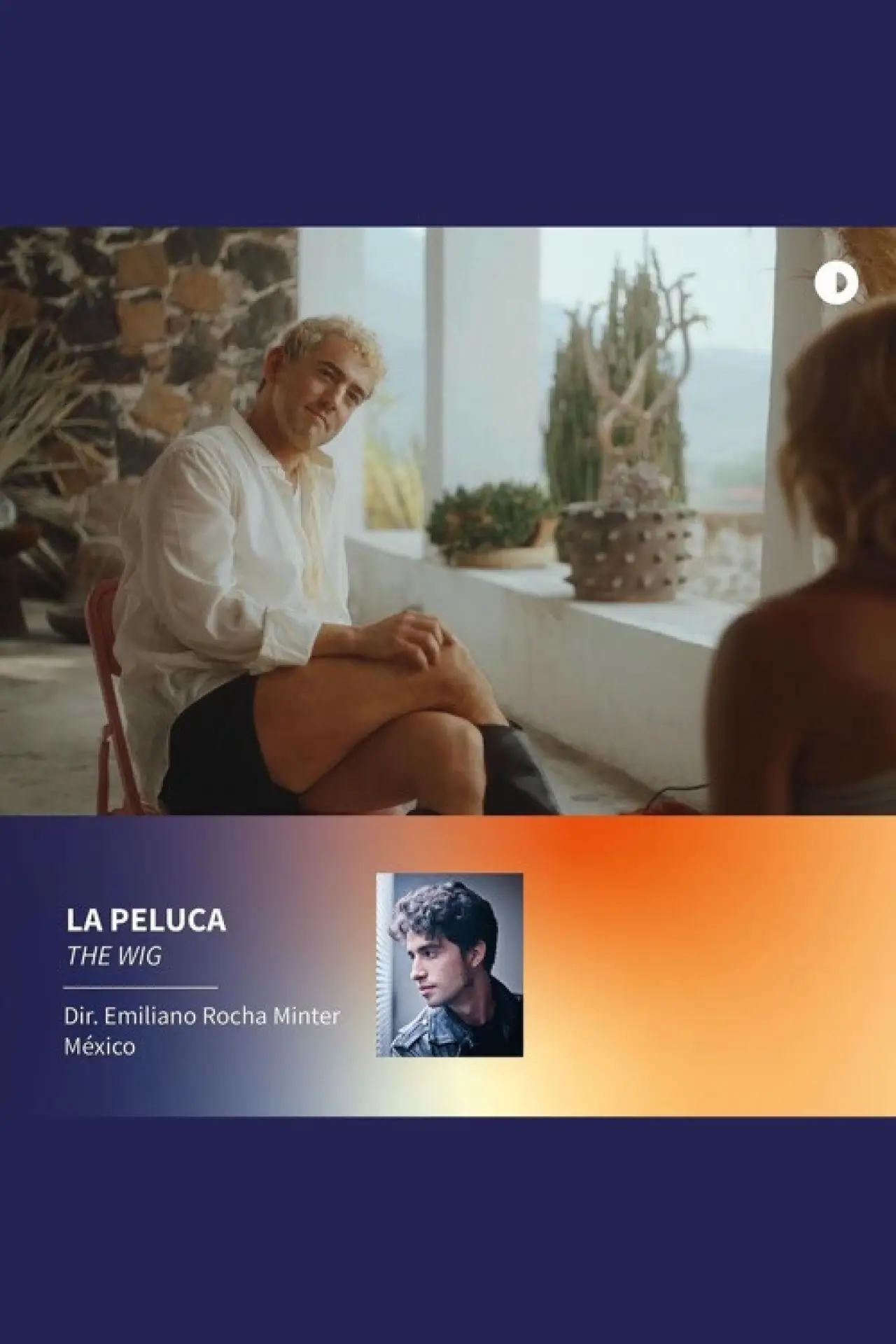 Plakat filmowy "La peluca"