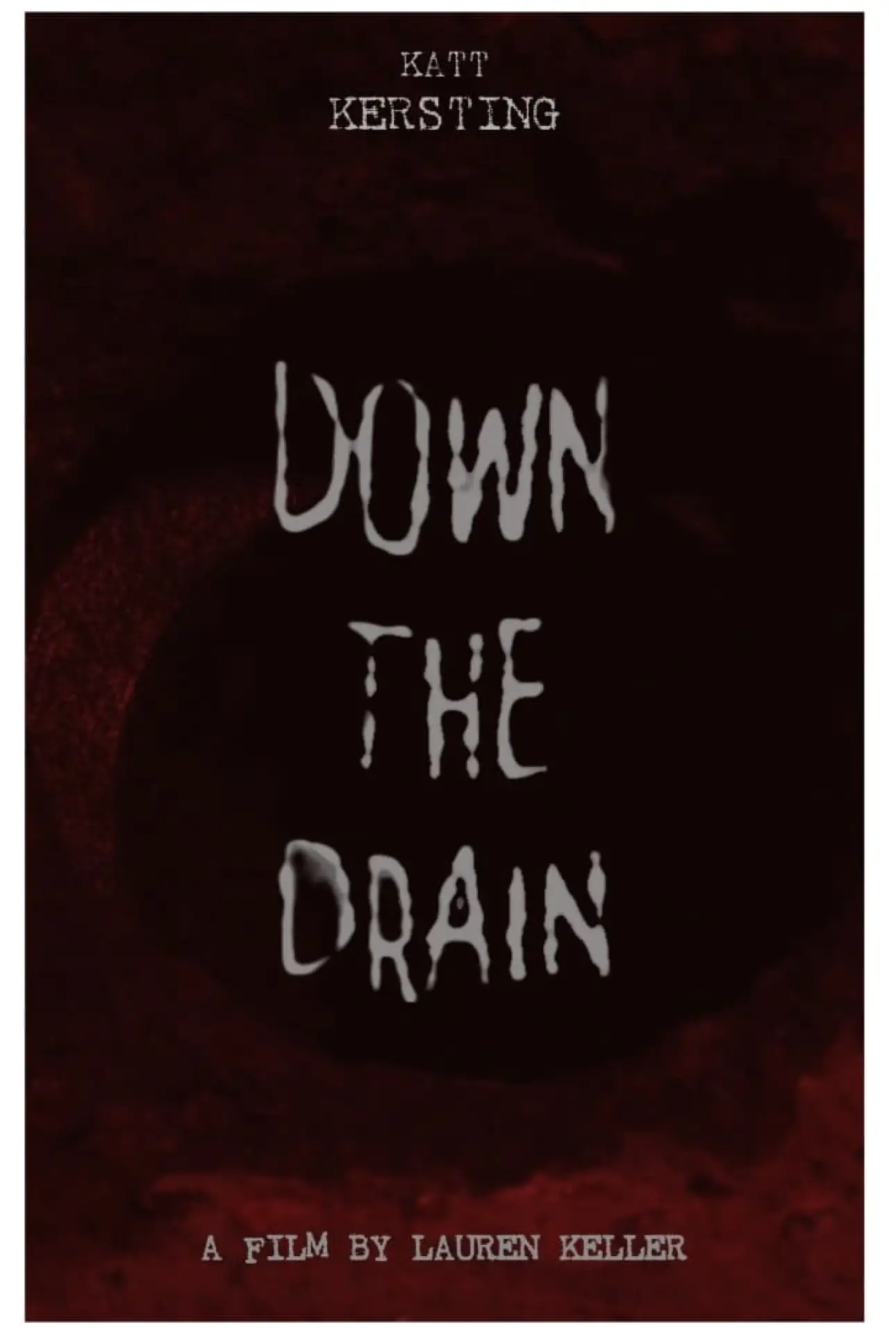 Plakat filmowy "Down the Drain"