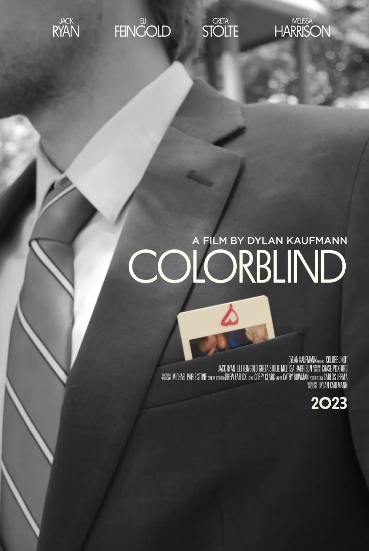 Plakat filmowy "Colorblind"