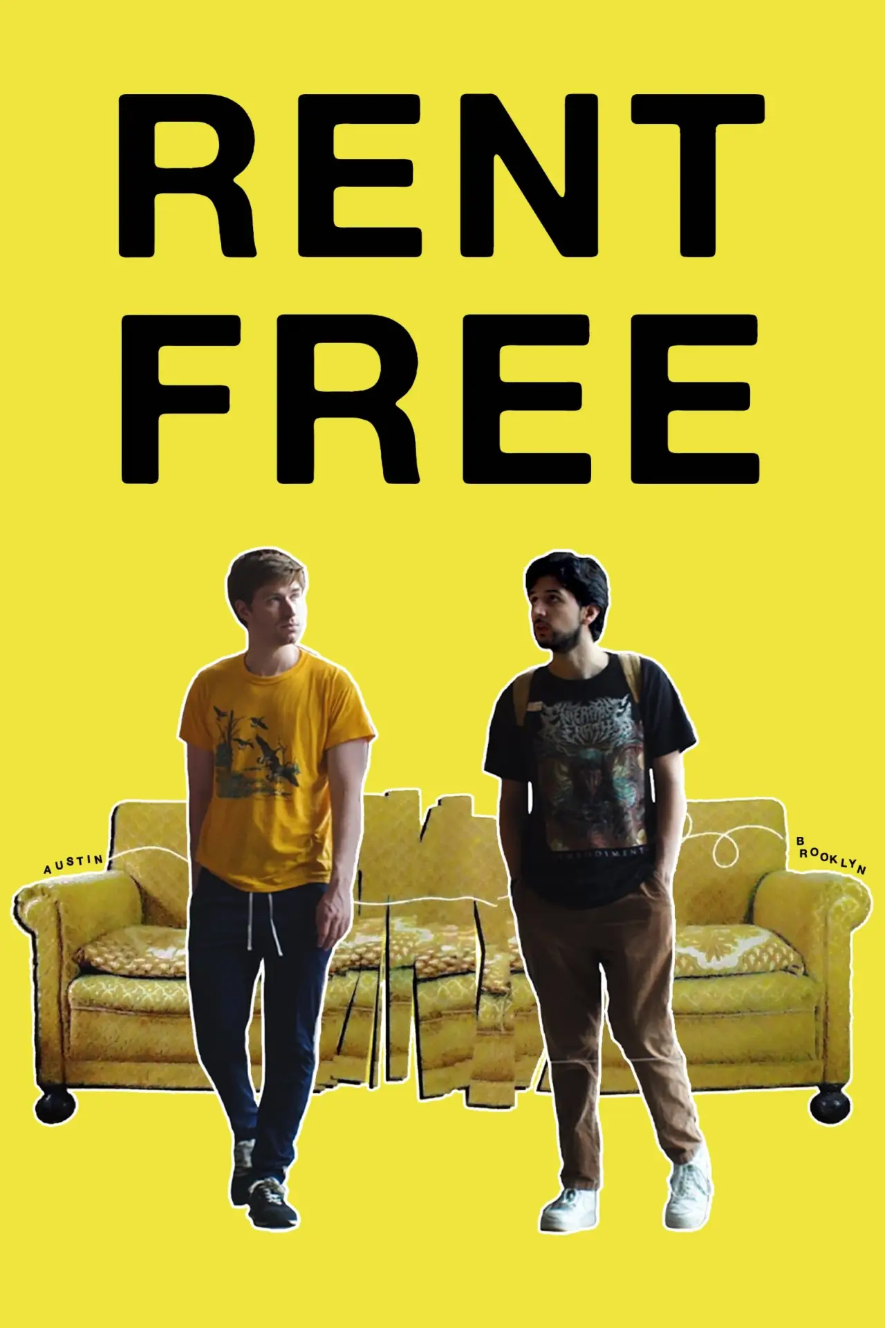 Plakat filmowy "Rent Free"