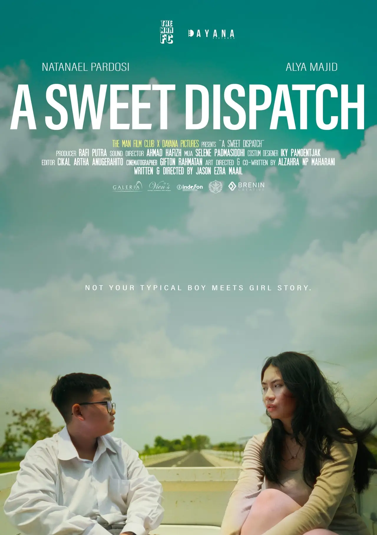 Plakat filmowy "A Sweet Dispatch"