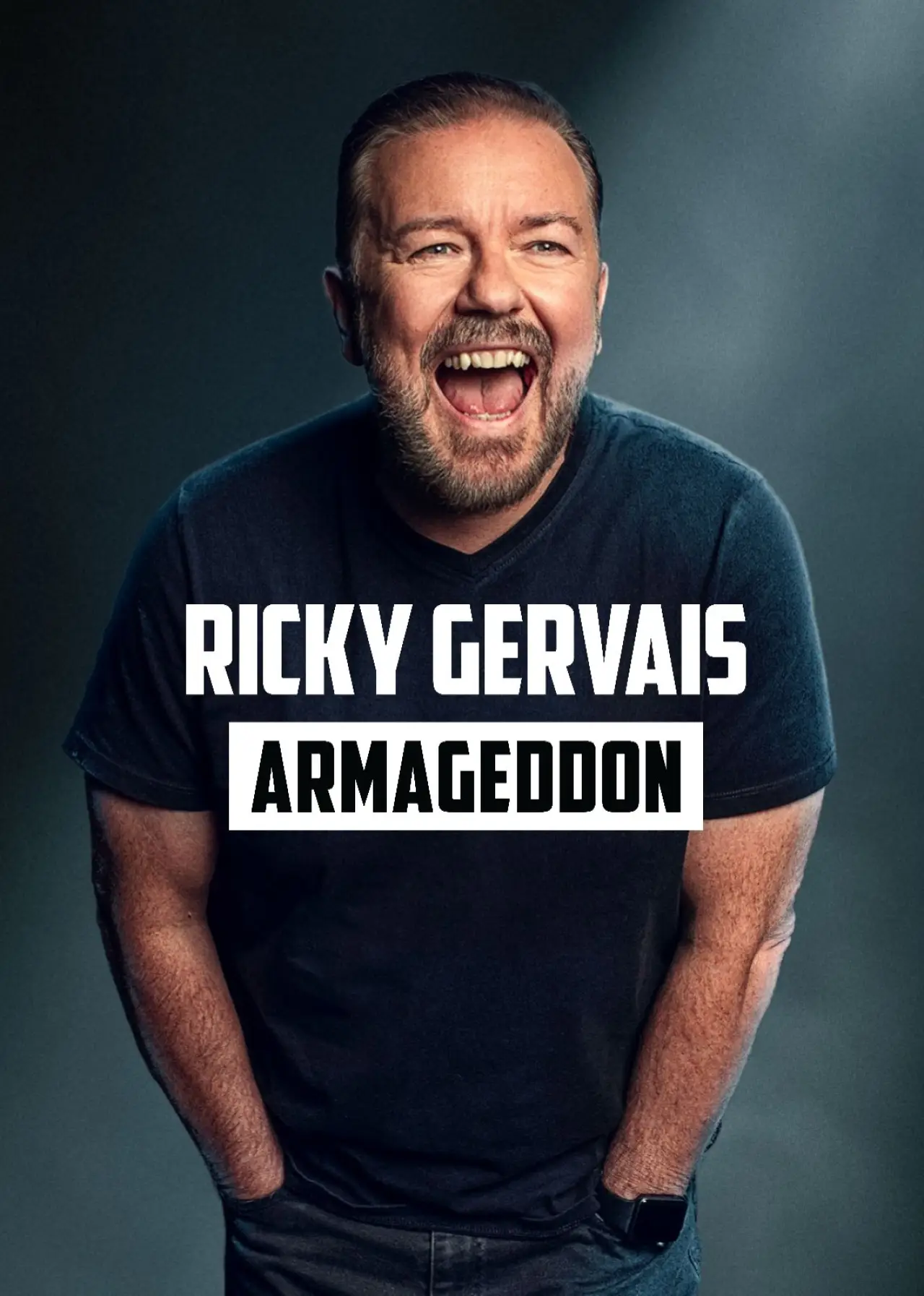 Plakat filmowy "Ricky Gervais: Armageddon"