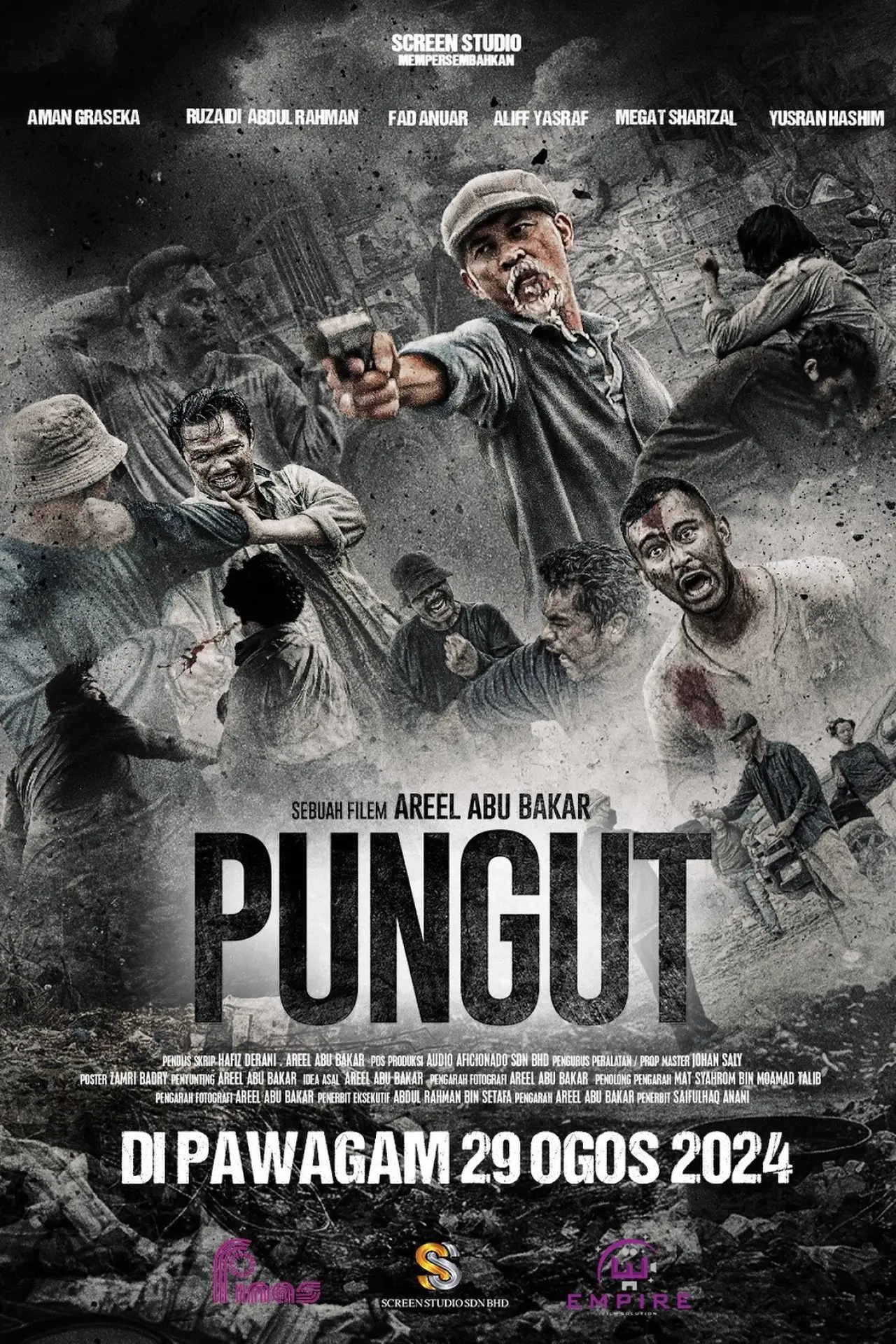 Plakat filmowy "Pungut"