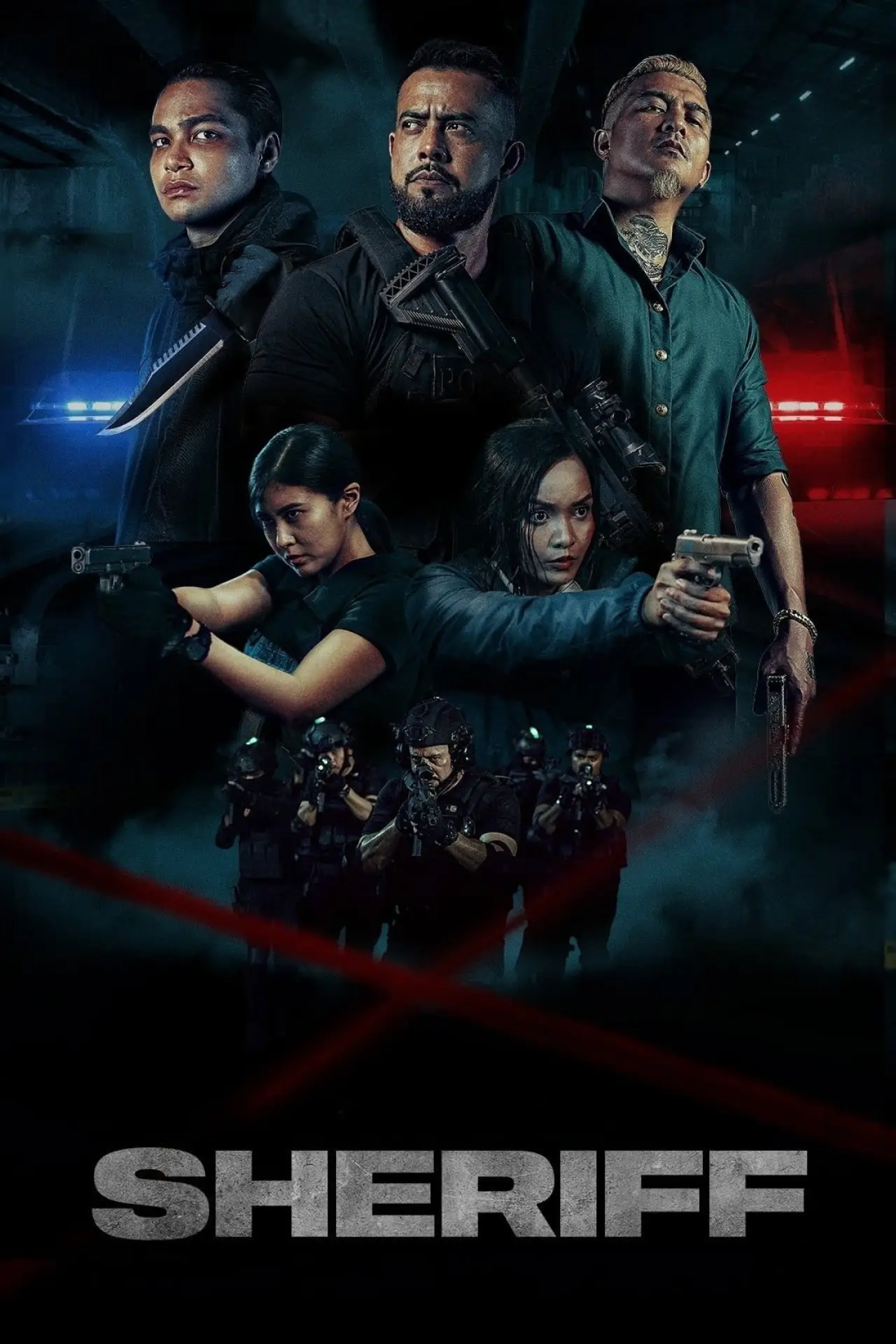 Plakat filmowy "Sheriff: Narko Integriti"