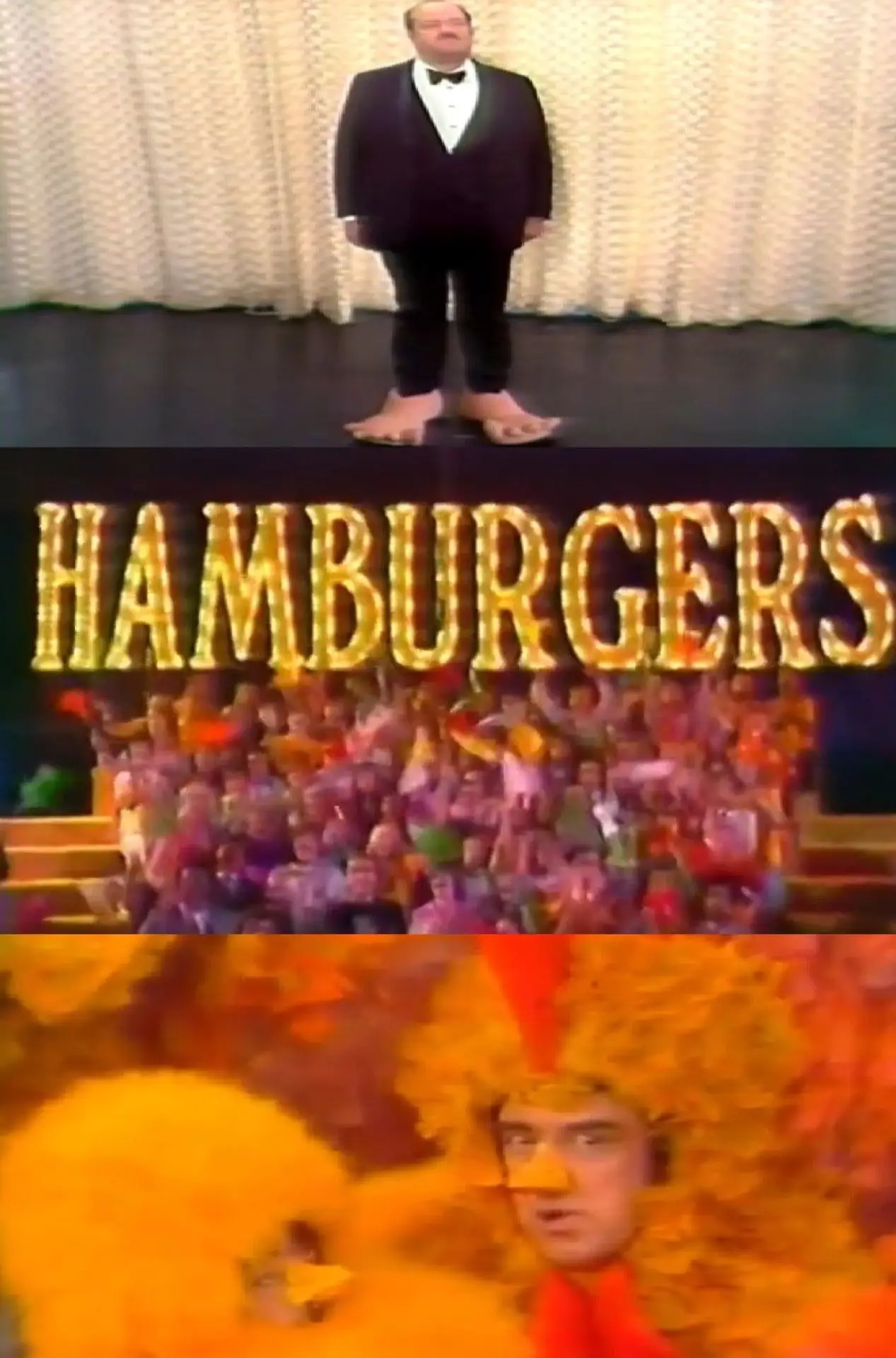 Plakat filmowy "Hamburgers"