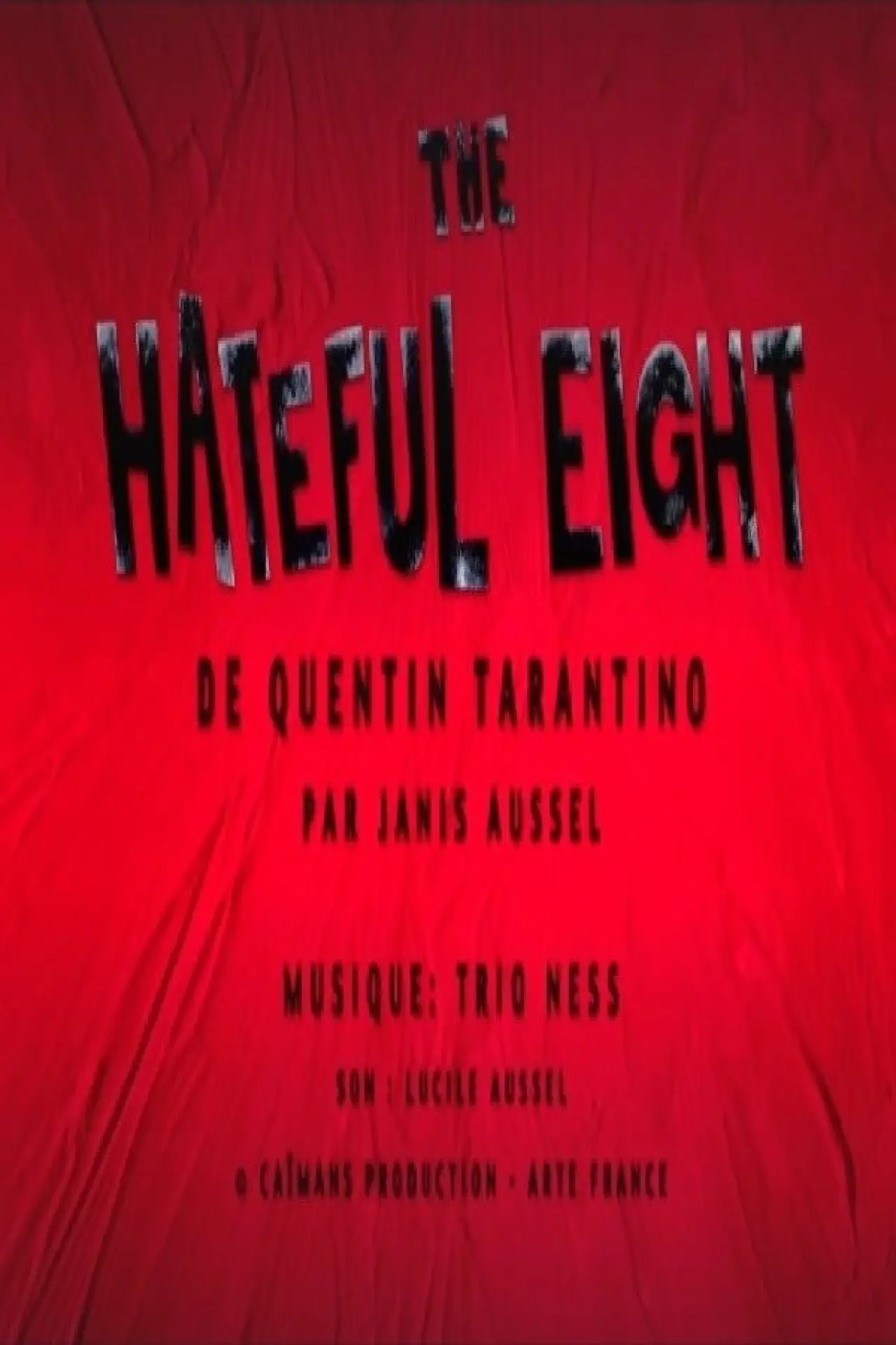 Plakat filmowy "Short Cuts: Les Huit Salopards de Quentin Tarantino"