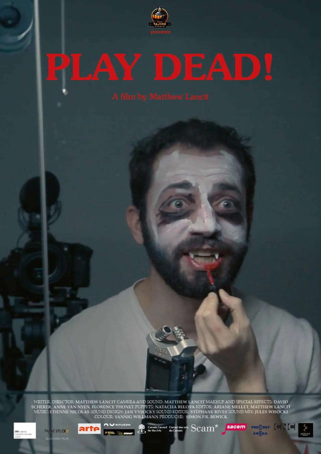 Plakat filmowy "Fais le mort !"