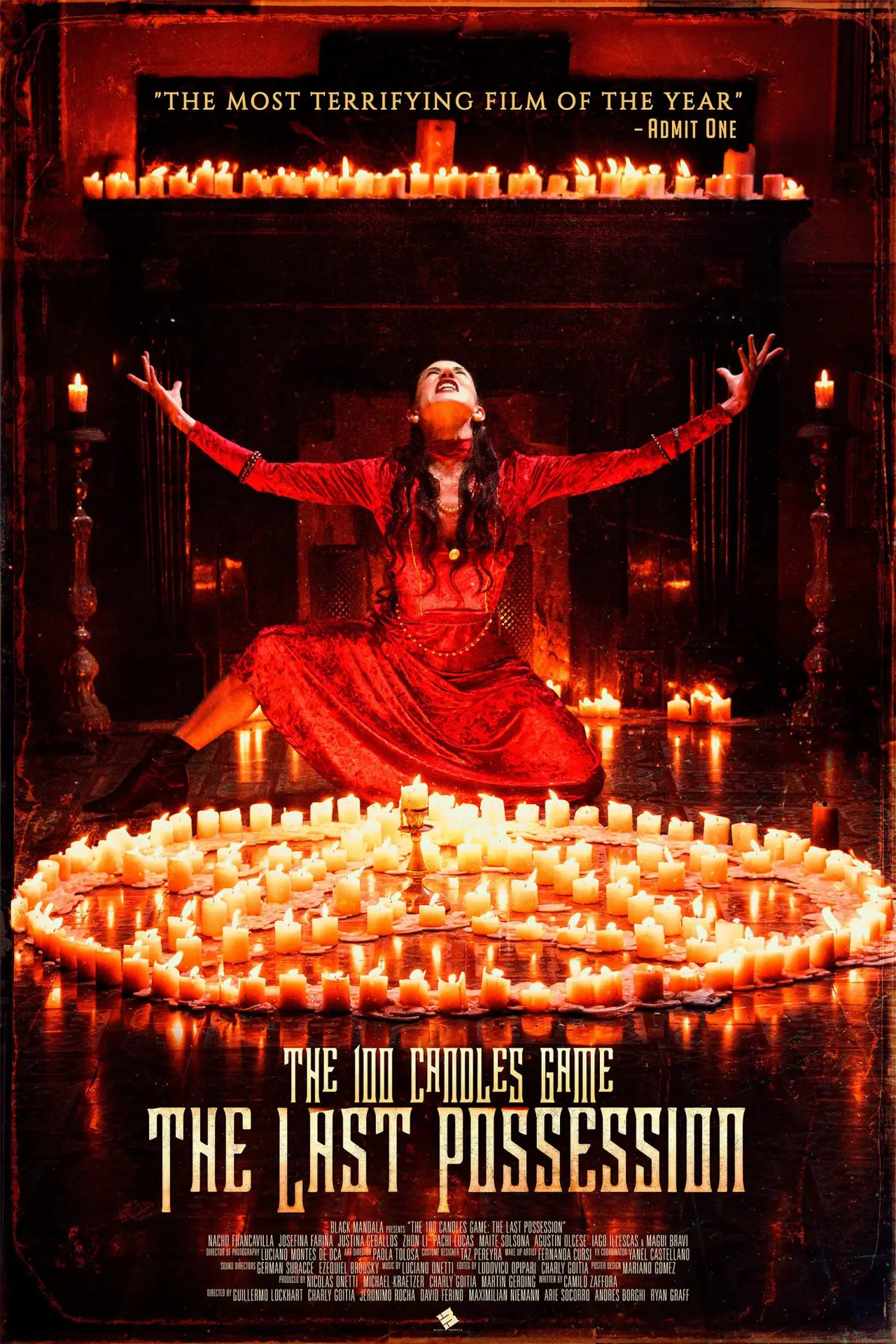 Plakat filmowy "W kręgu grozy: Ostatnie opętanie"