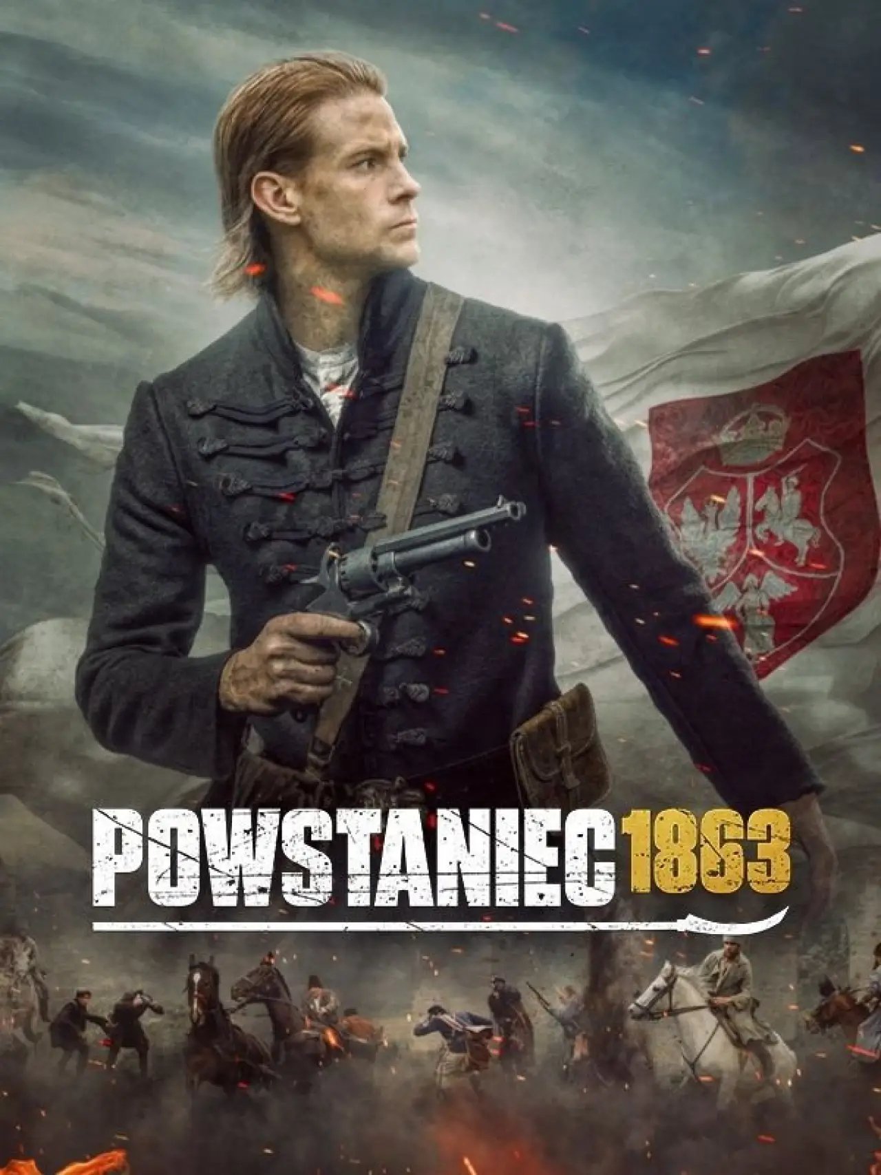 Plakat filmowy "Powstaniec 1863"