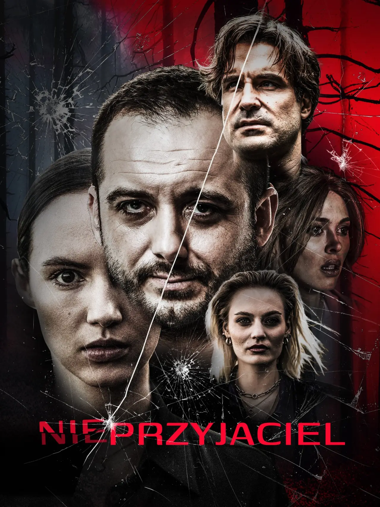 Plakat filmowy "Nieprzyjaciel"
