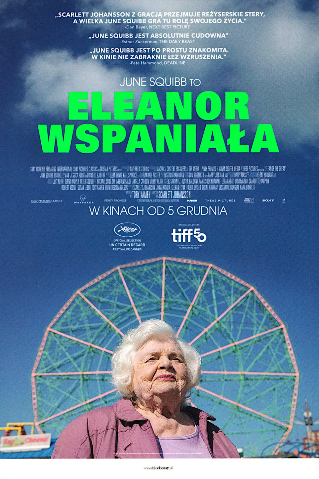 Plakat filmowy "Eleanor Wspaniała"