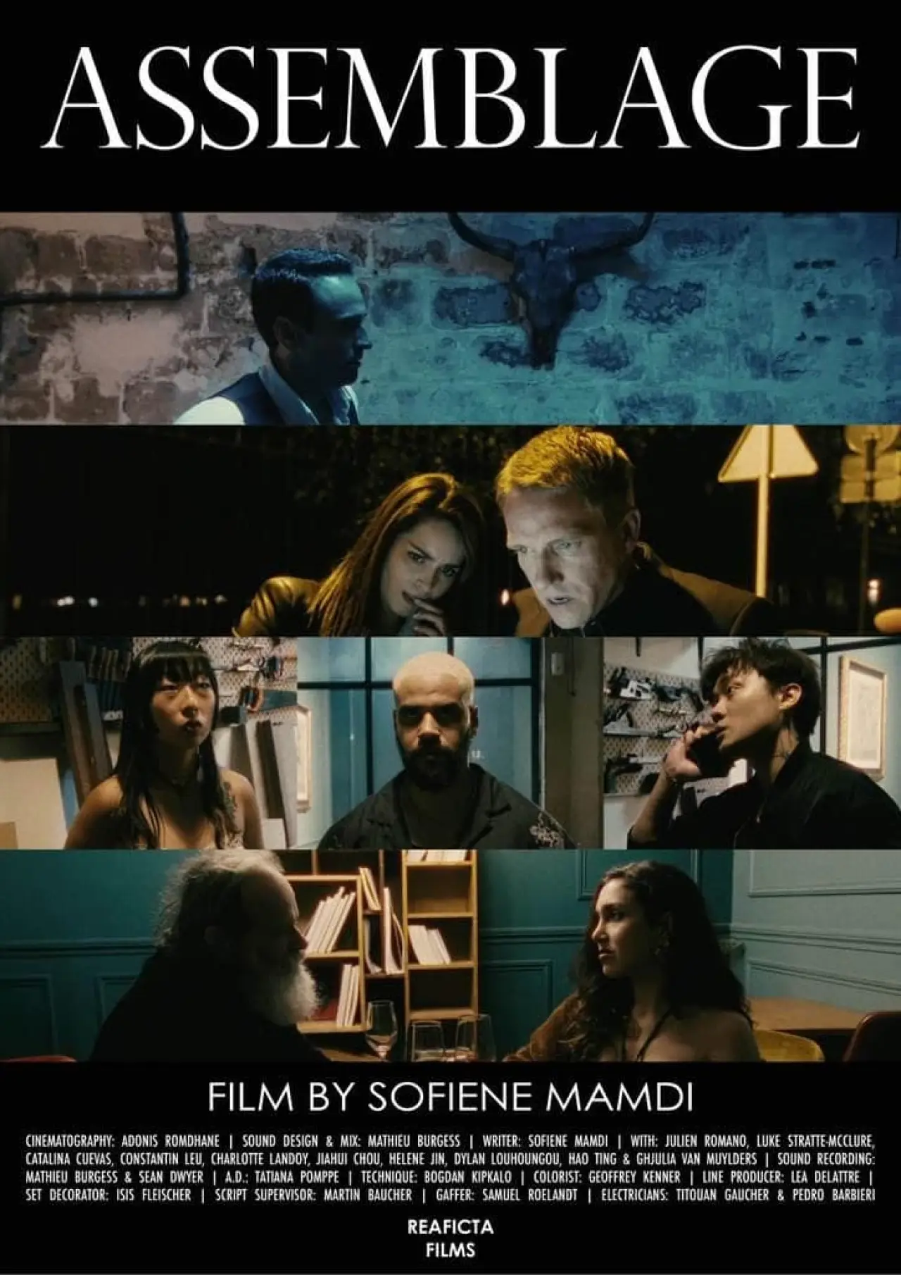 Plakat filmowy "Assemblage"