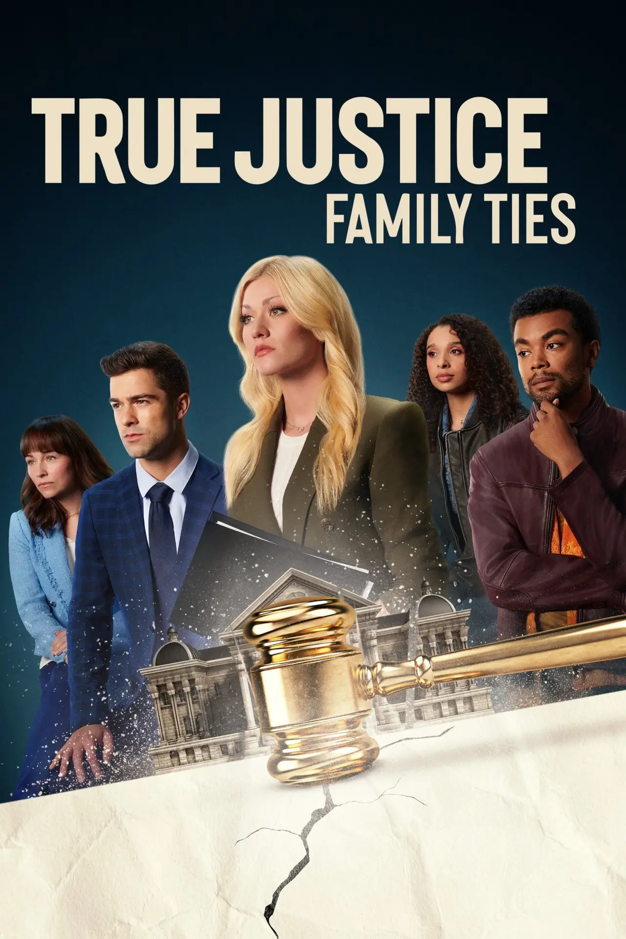 Plakat filmowy "True Justice: Family Ties"