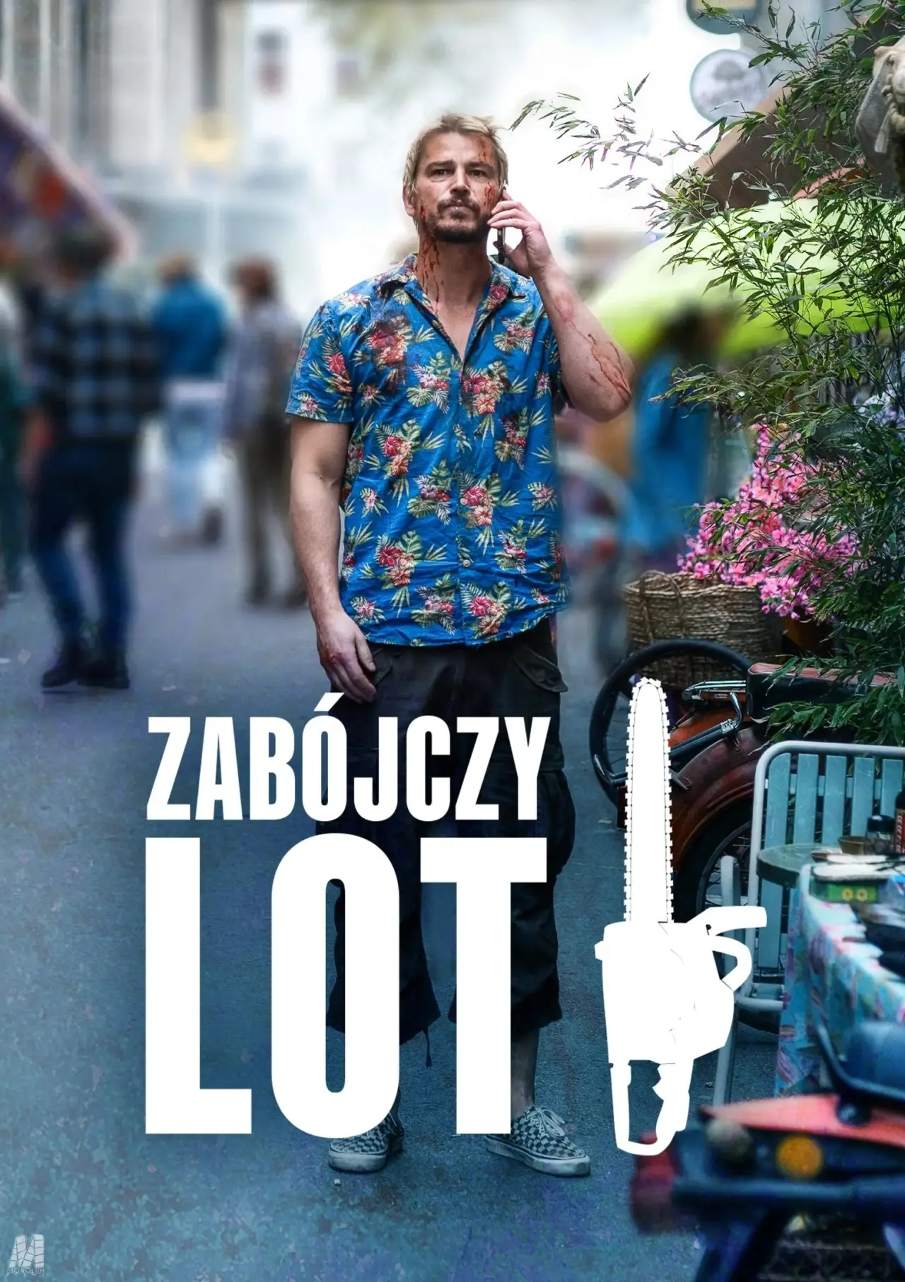 Plakat filmowy "Zabójczy lot"
