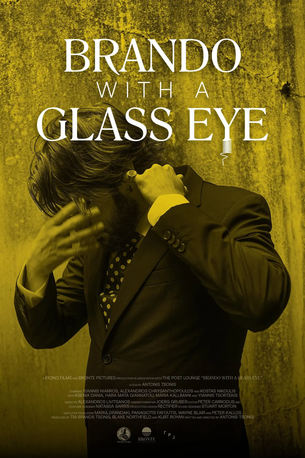 Plakat filmowy "Brando with a Glass Eye"