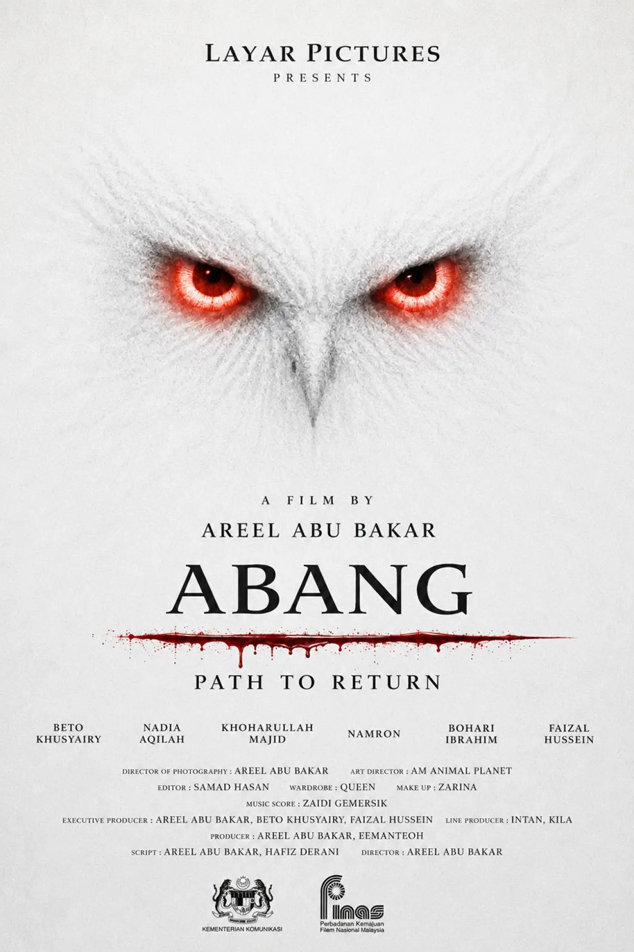Plakat filmowy "Abang: Mencari Jalan Pulang"