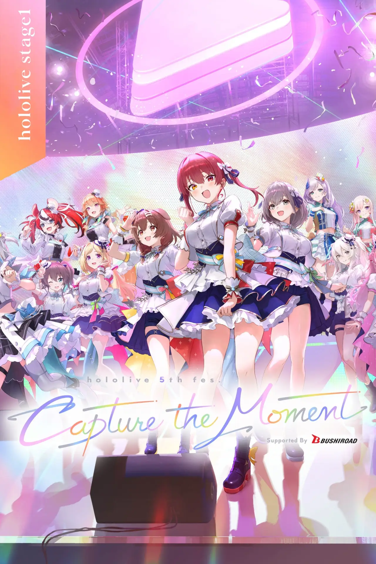 Plakat filmowy "hololive 5th fes. Capture the Moment Day 1 Stage 1"