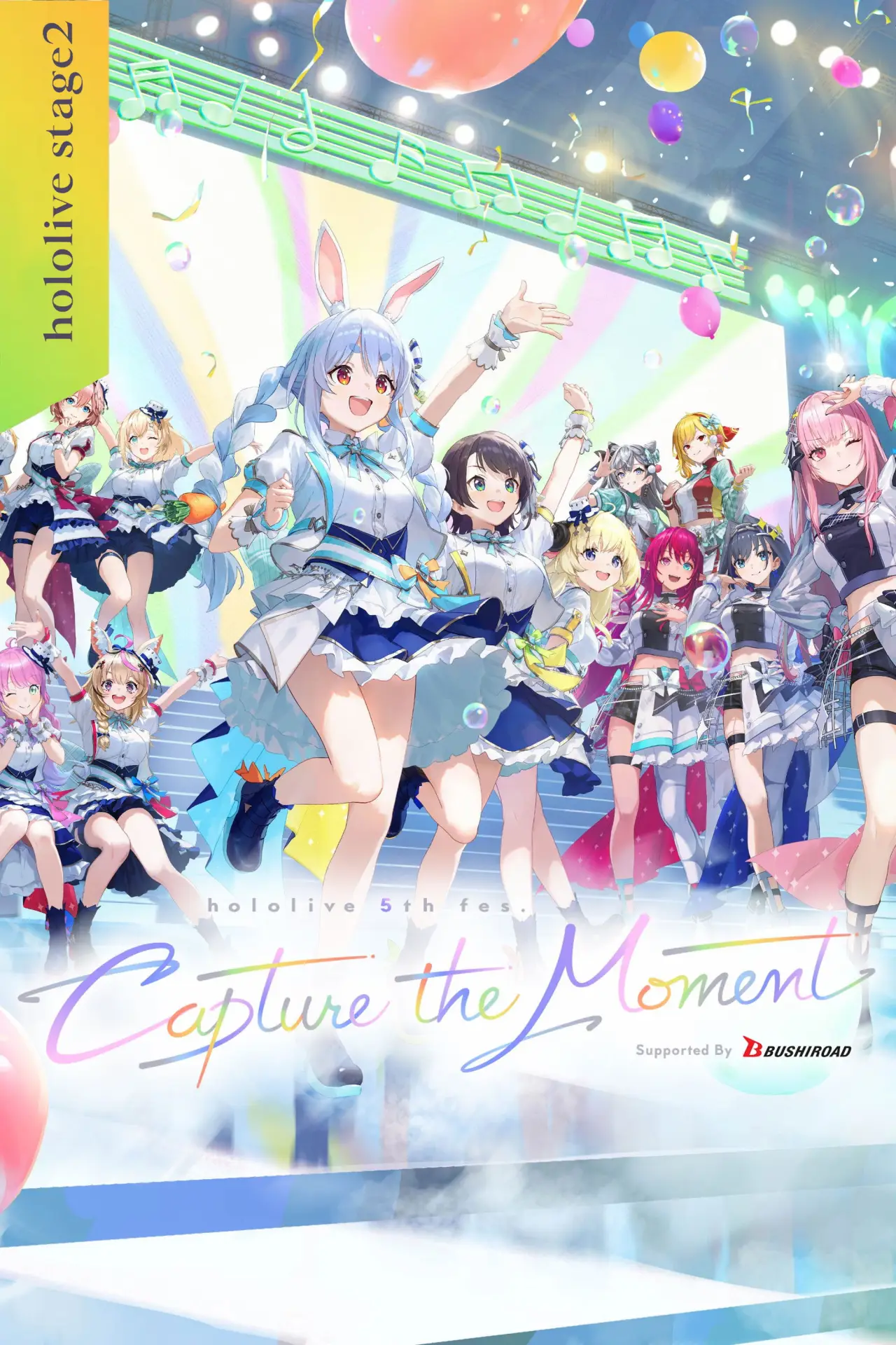 Plakat filmowy "hololive 5th fes. Capture the Moment Day 1 Stage 2"
