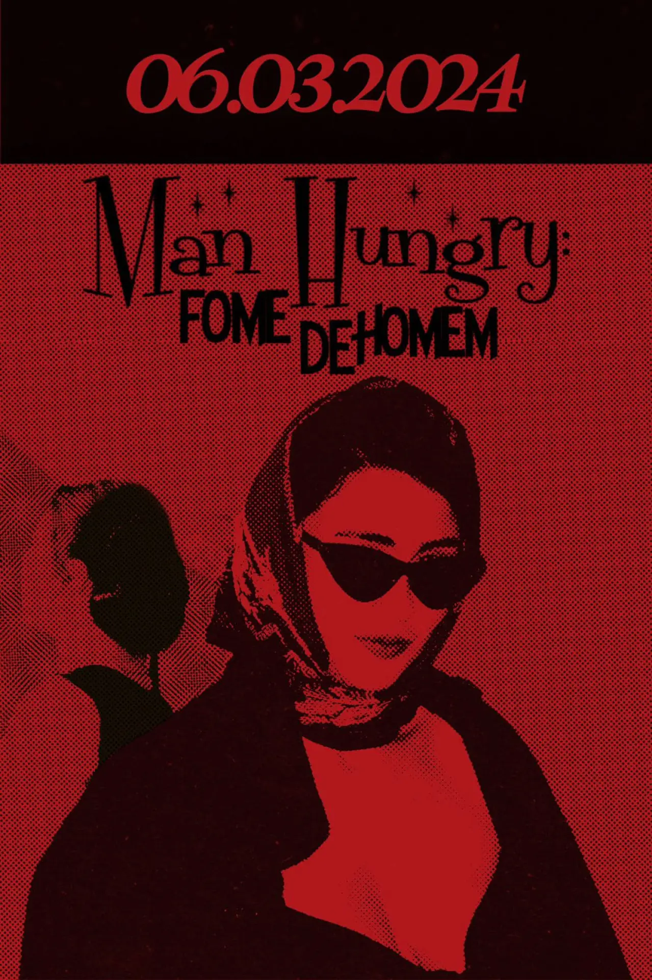 Plakat filmowy "Man Hungry: Fome De Homem"