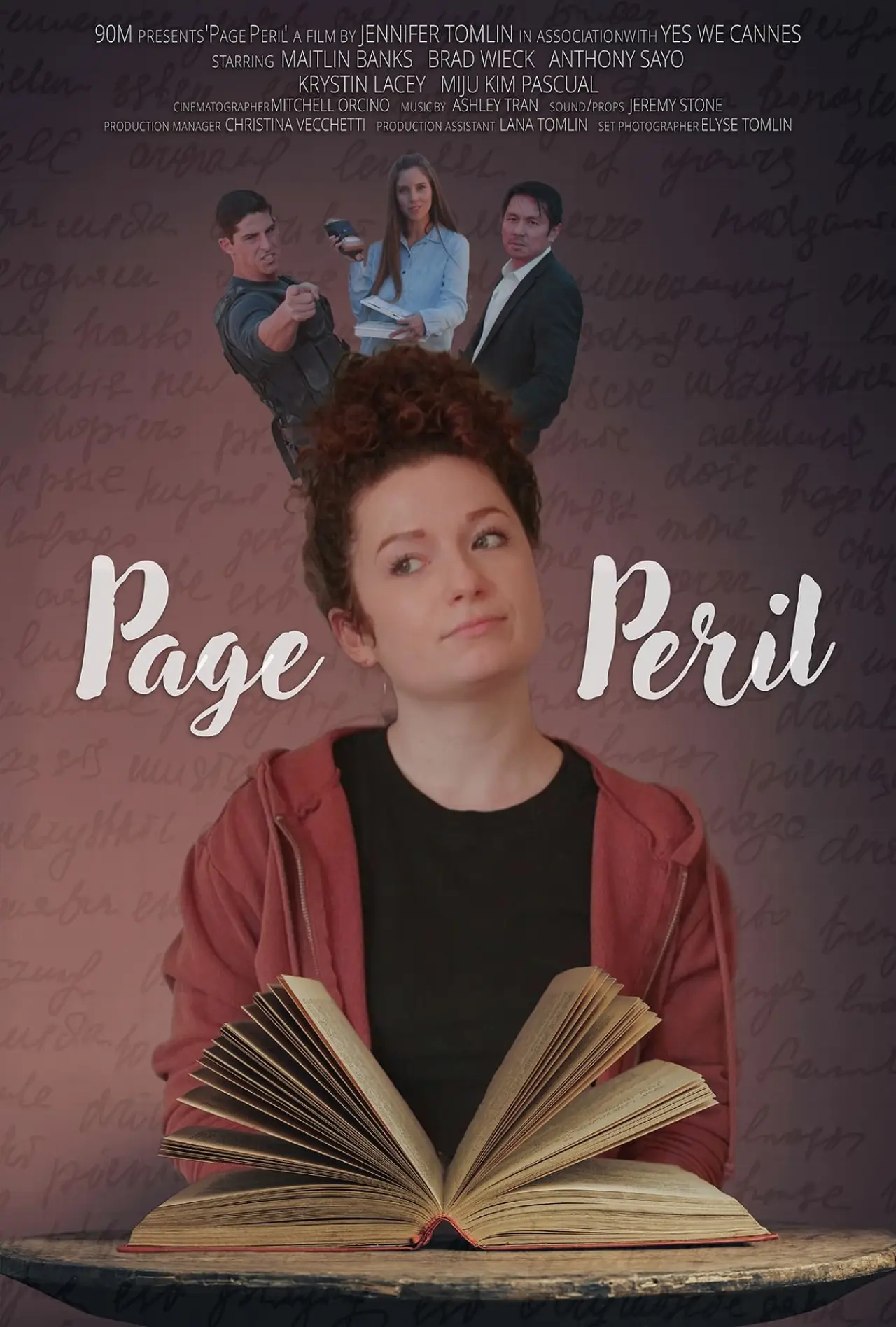 Plakat filmowy "Page Peril"