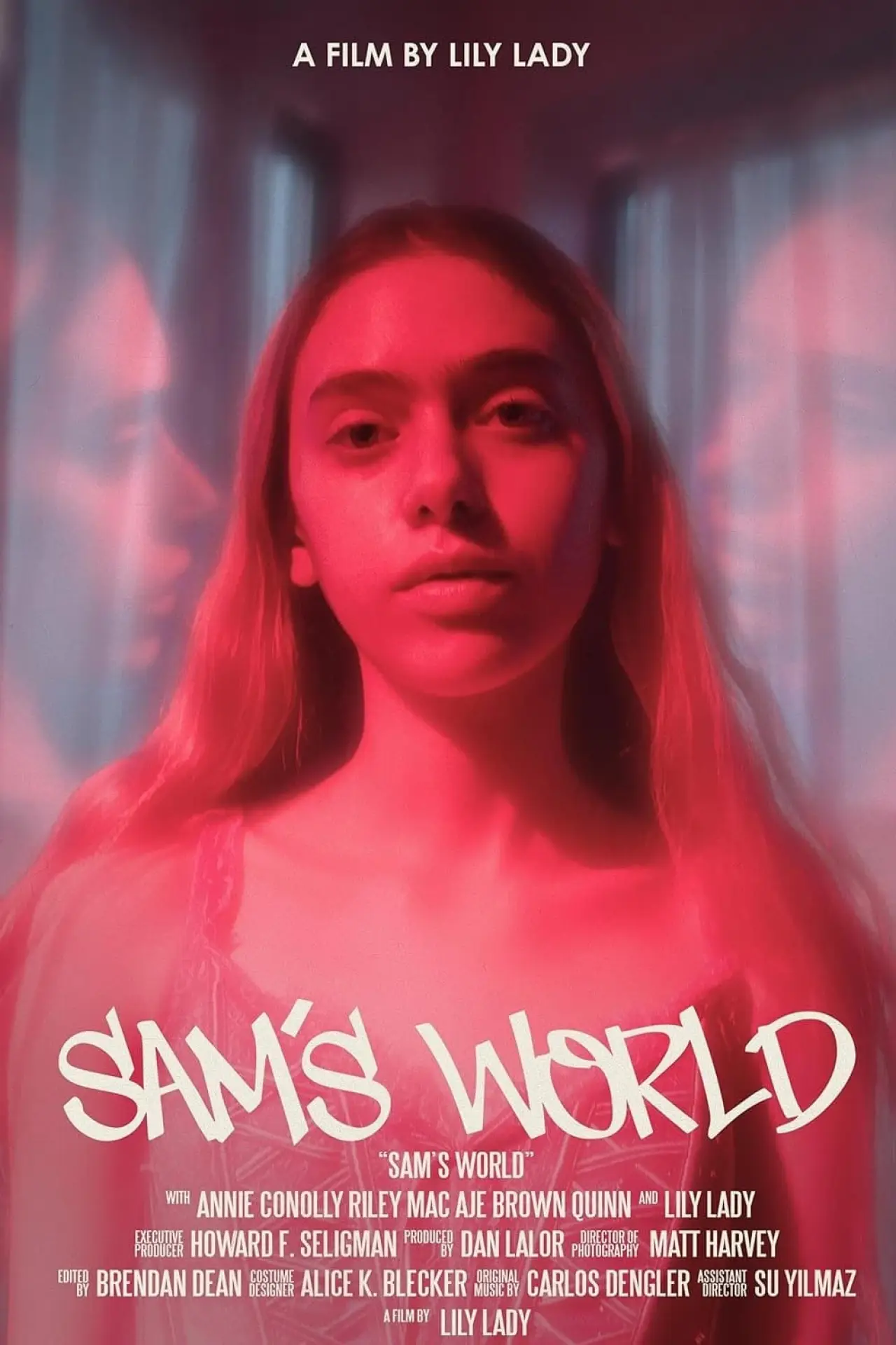 Plakat filmowy "Sam