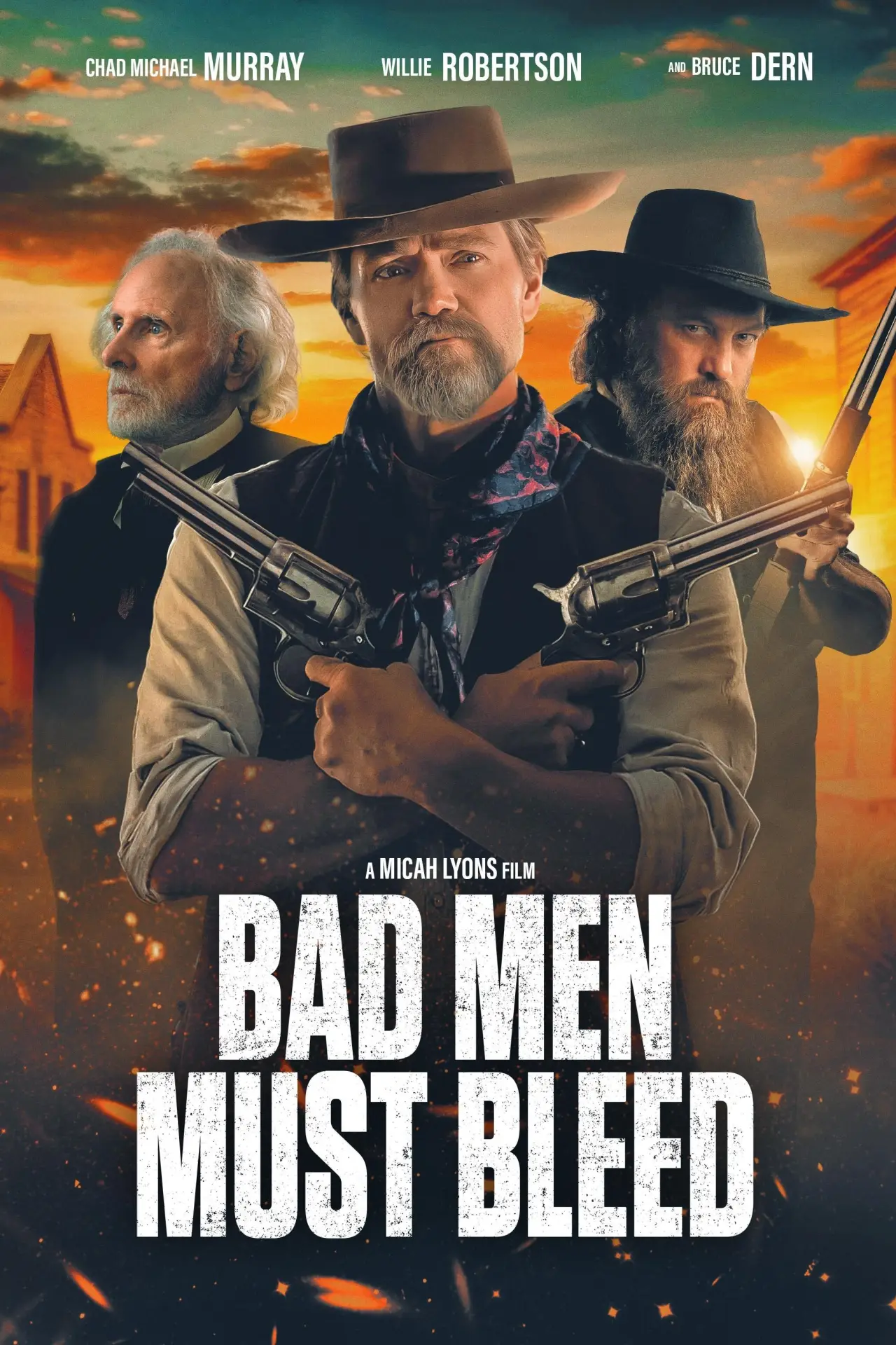 Plakat filmowy "Bad Men Must Bleed"