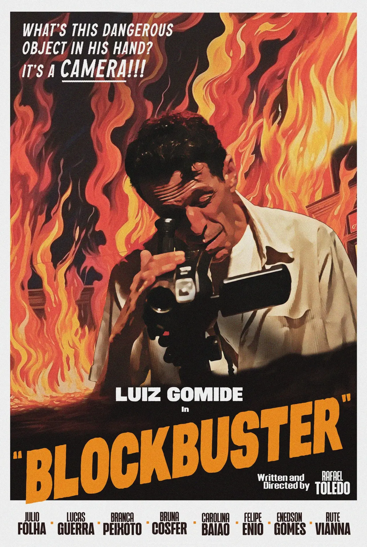 Plakat filmowy "Blockbuster"