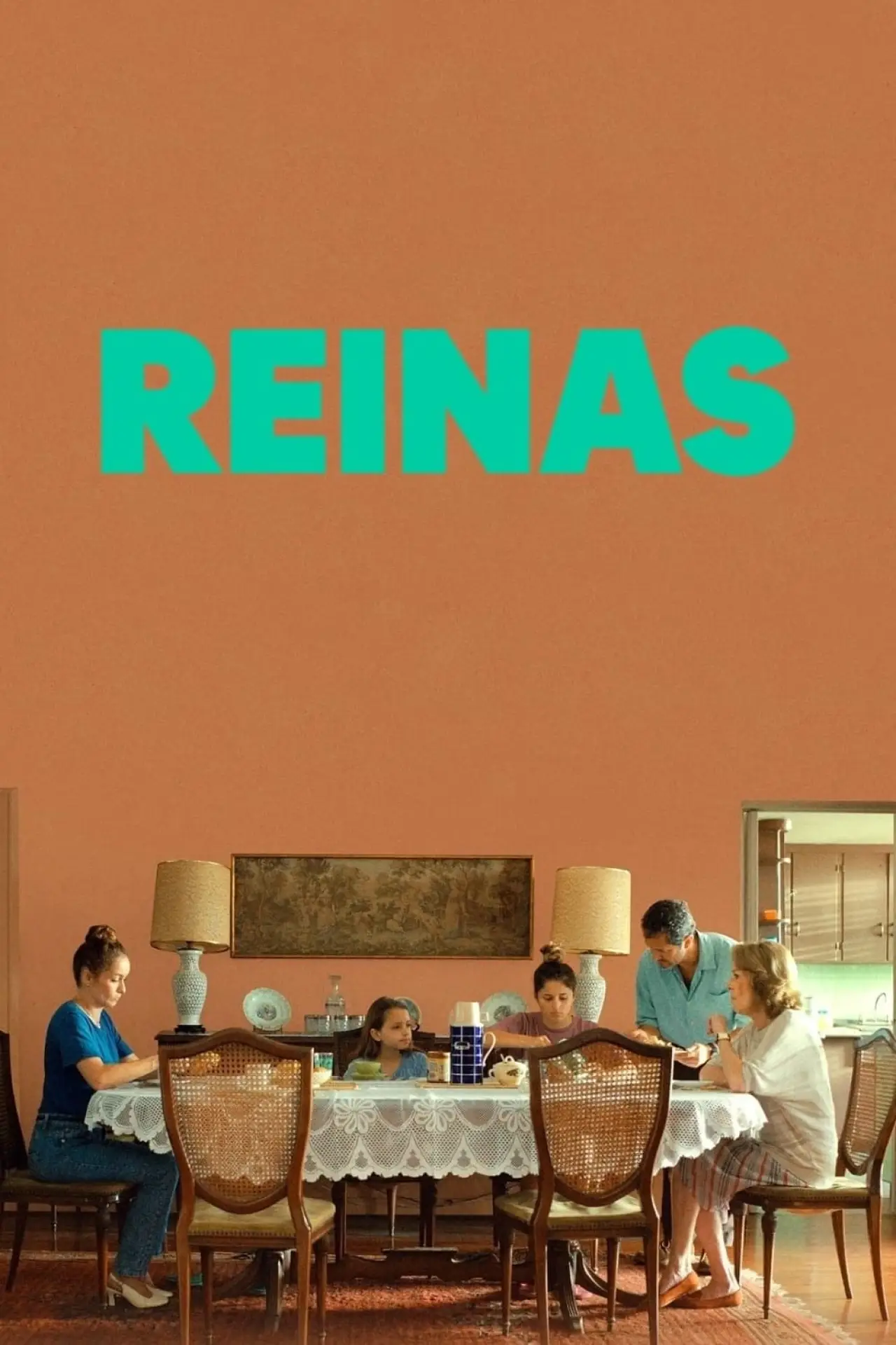 Plakat filmowy "Reinas"