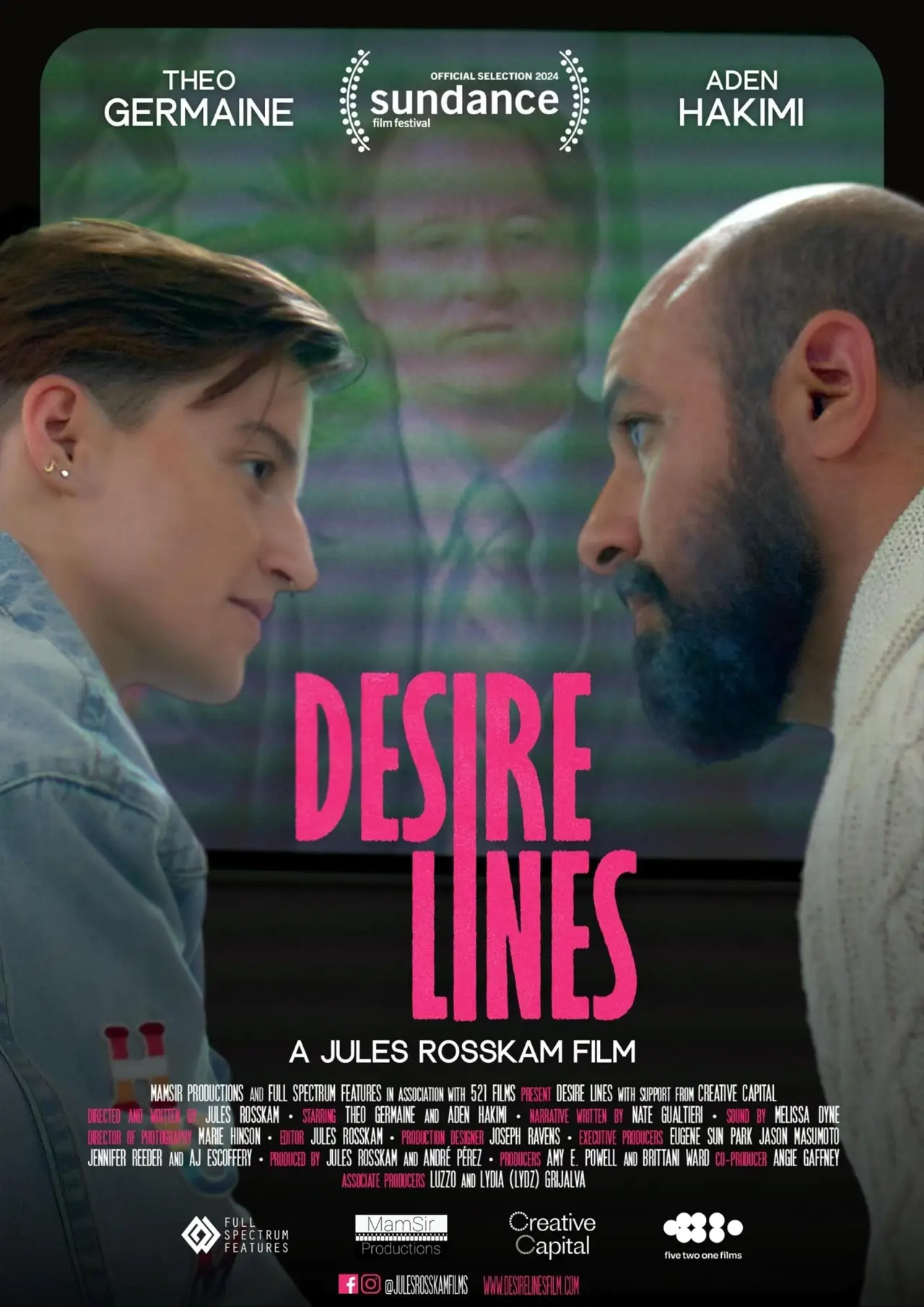 Plakat filmowy "Desire Lines"