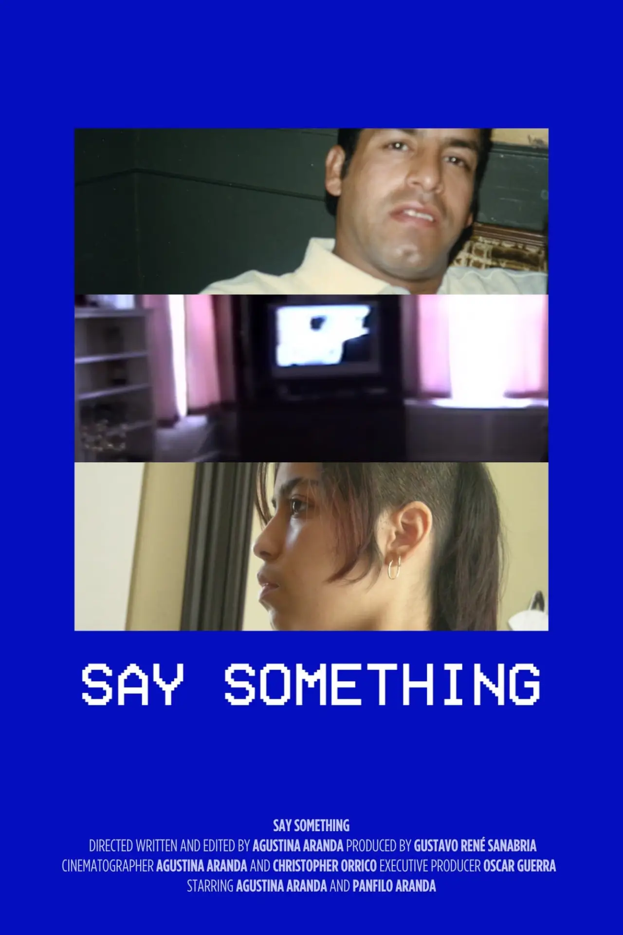 Plakat filmowy "Say Something"