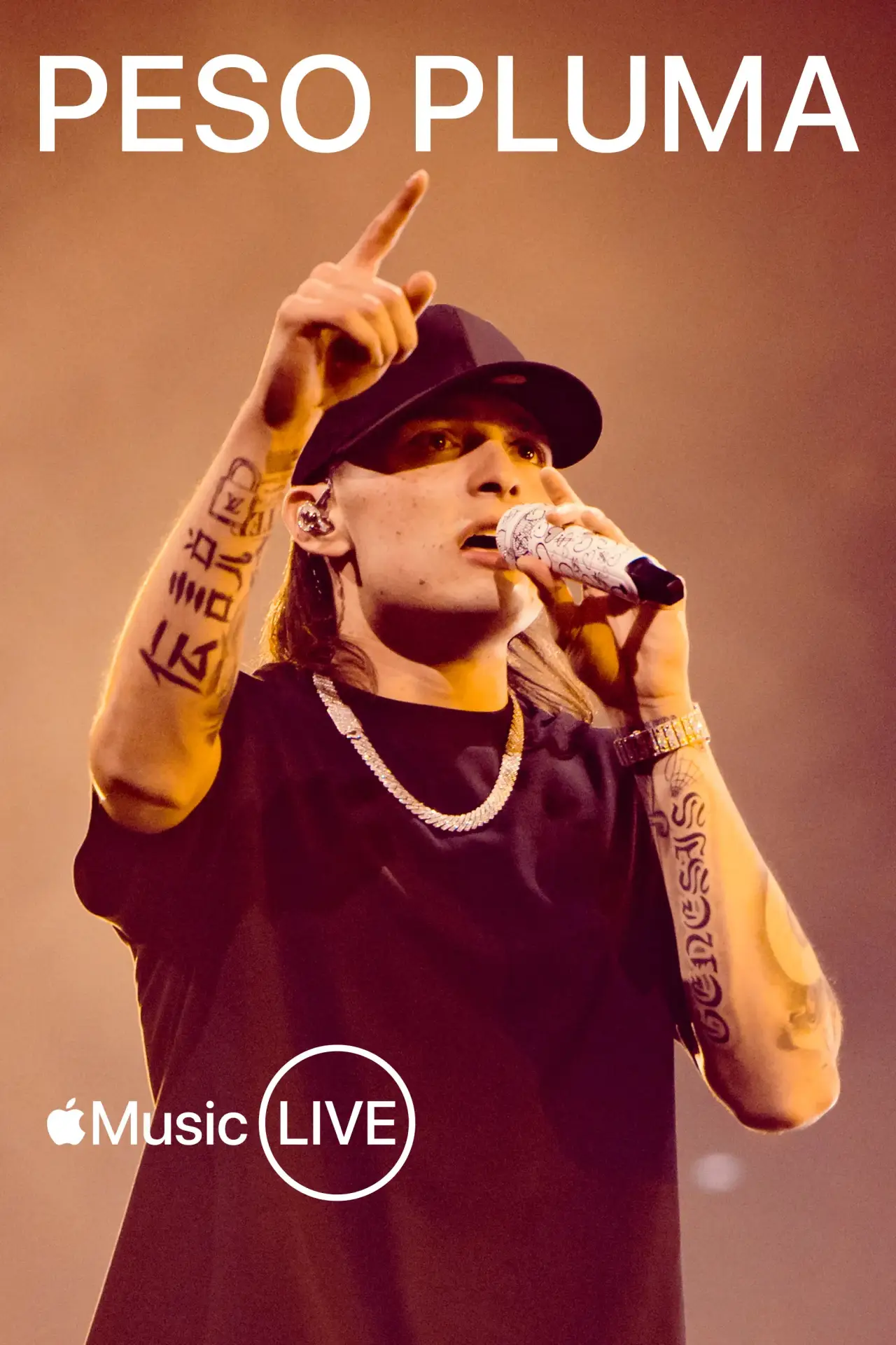 Plakat filmowy "Apple Music Live: Peso Pluma"