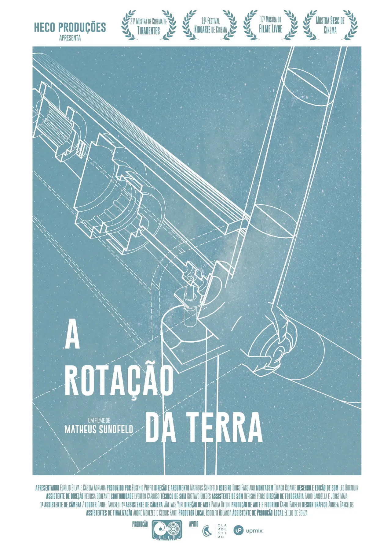Plakat filmowy "A Rotação da Terra"