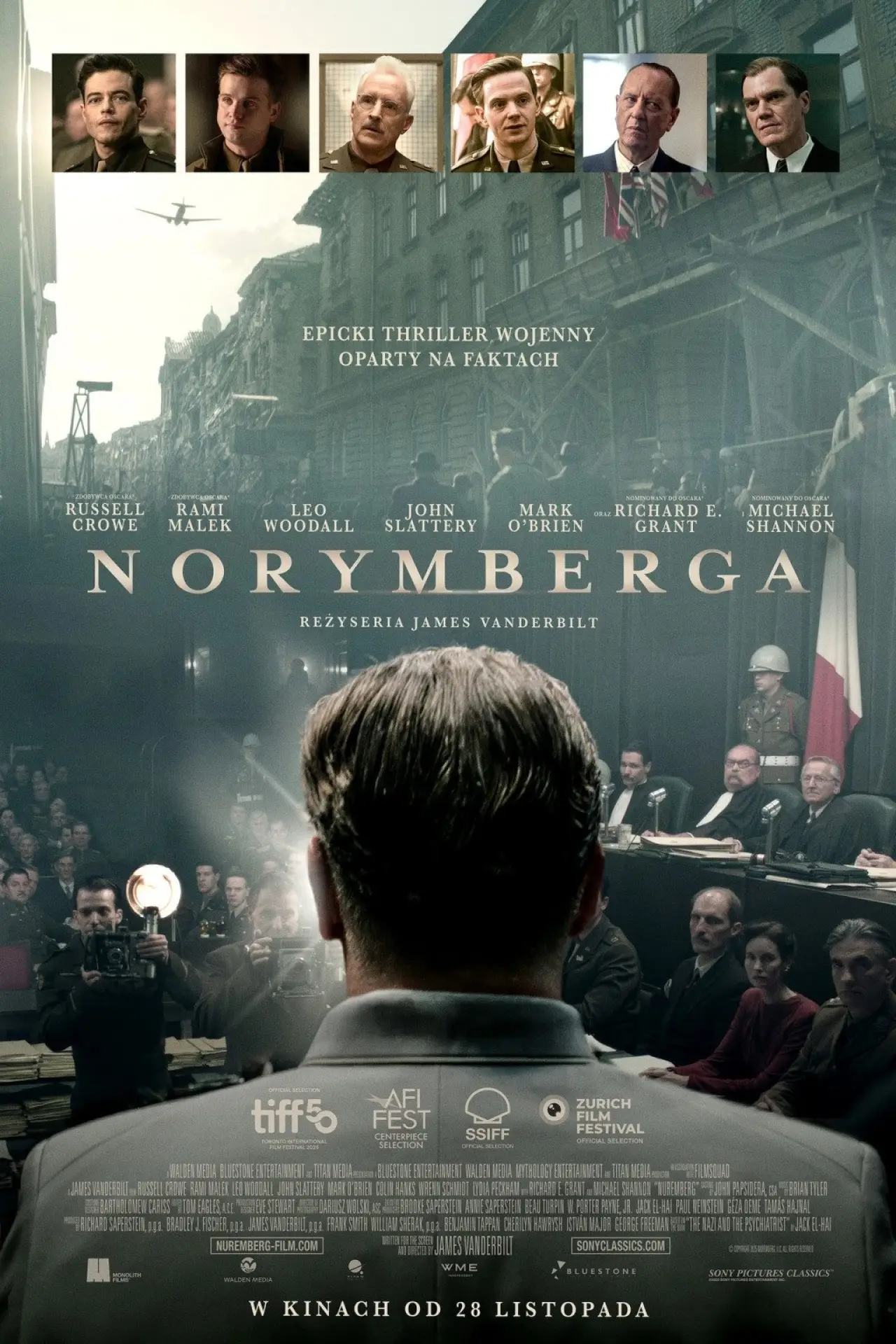 Plakat filmowy "Norymberga"