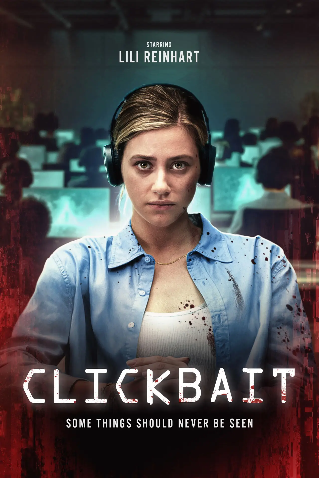 Plakat filmowy "Mroczna strona"