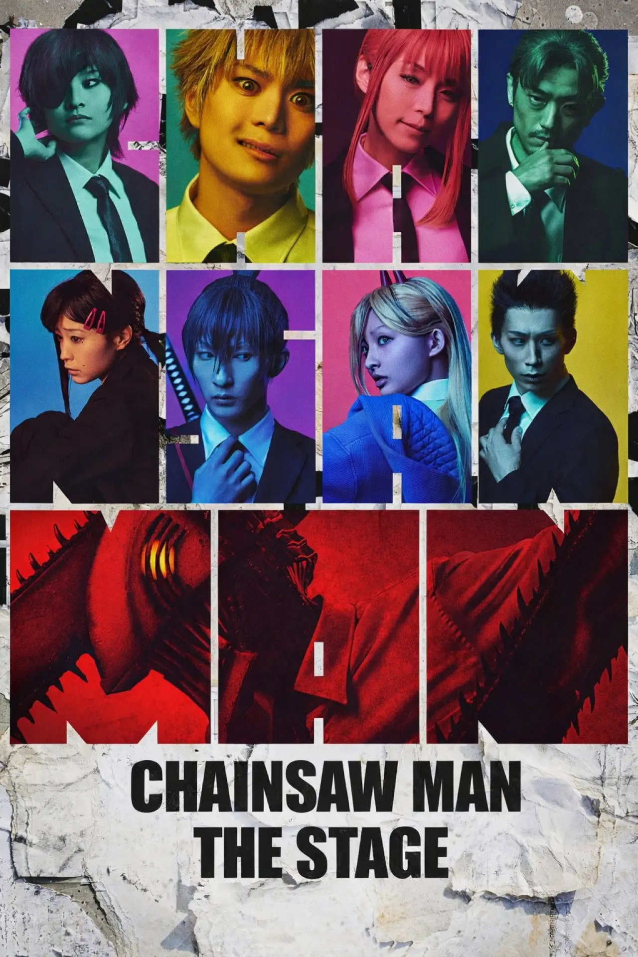 Plakat filmowy "Chainsaw Man: The Stage"