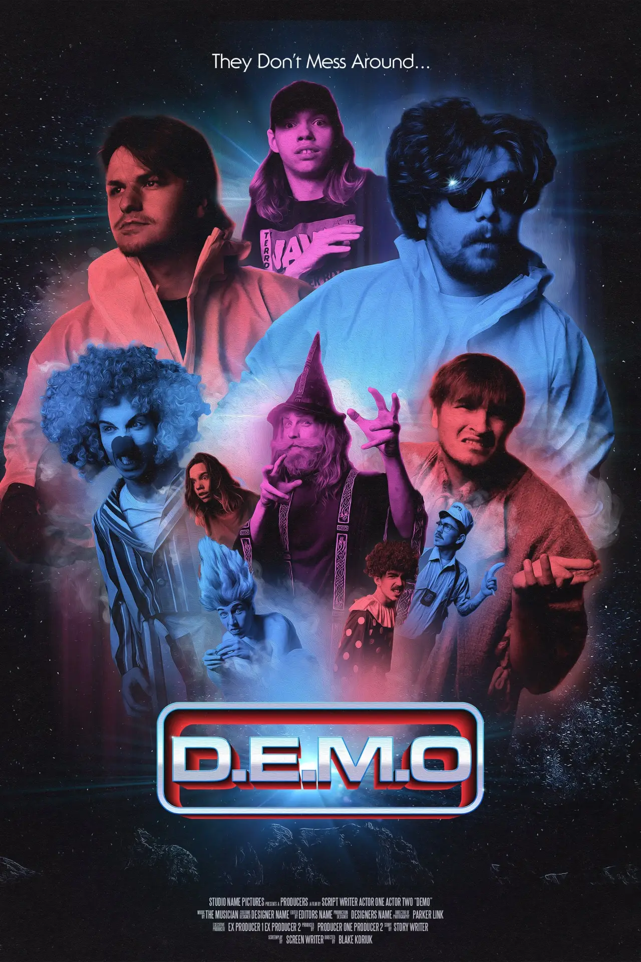 Plakat filmowy "DEMO"