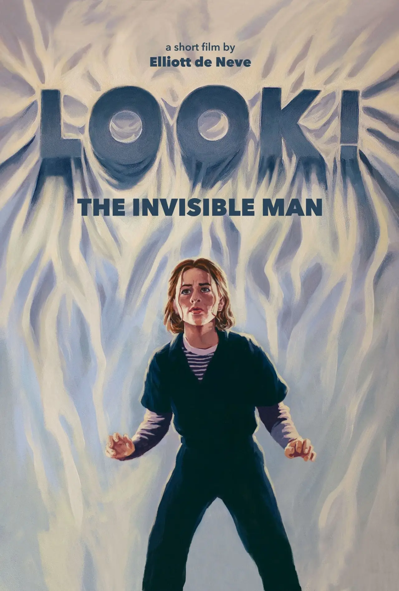 Plakat filmowy "LOOK! The Invisible Man"
