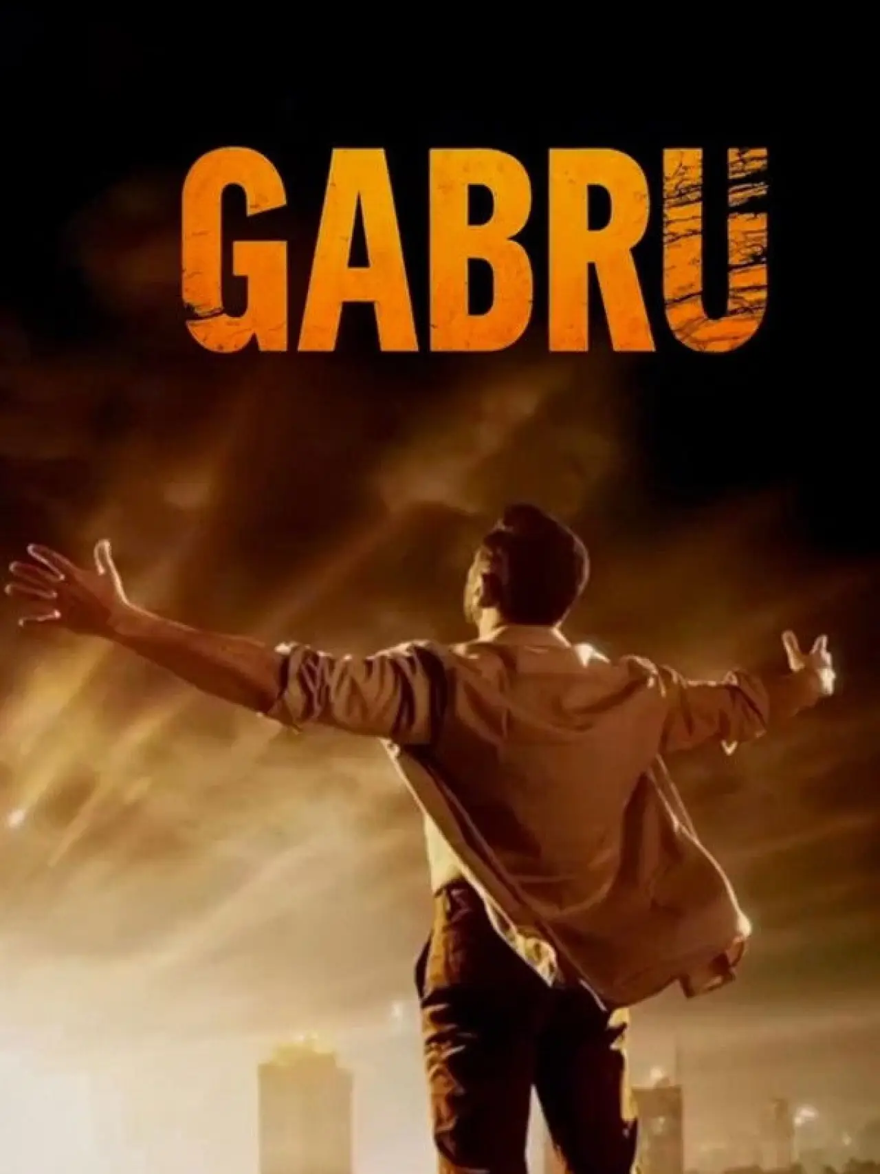 Plakat filmowy "Gabru"