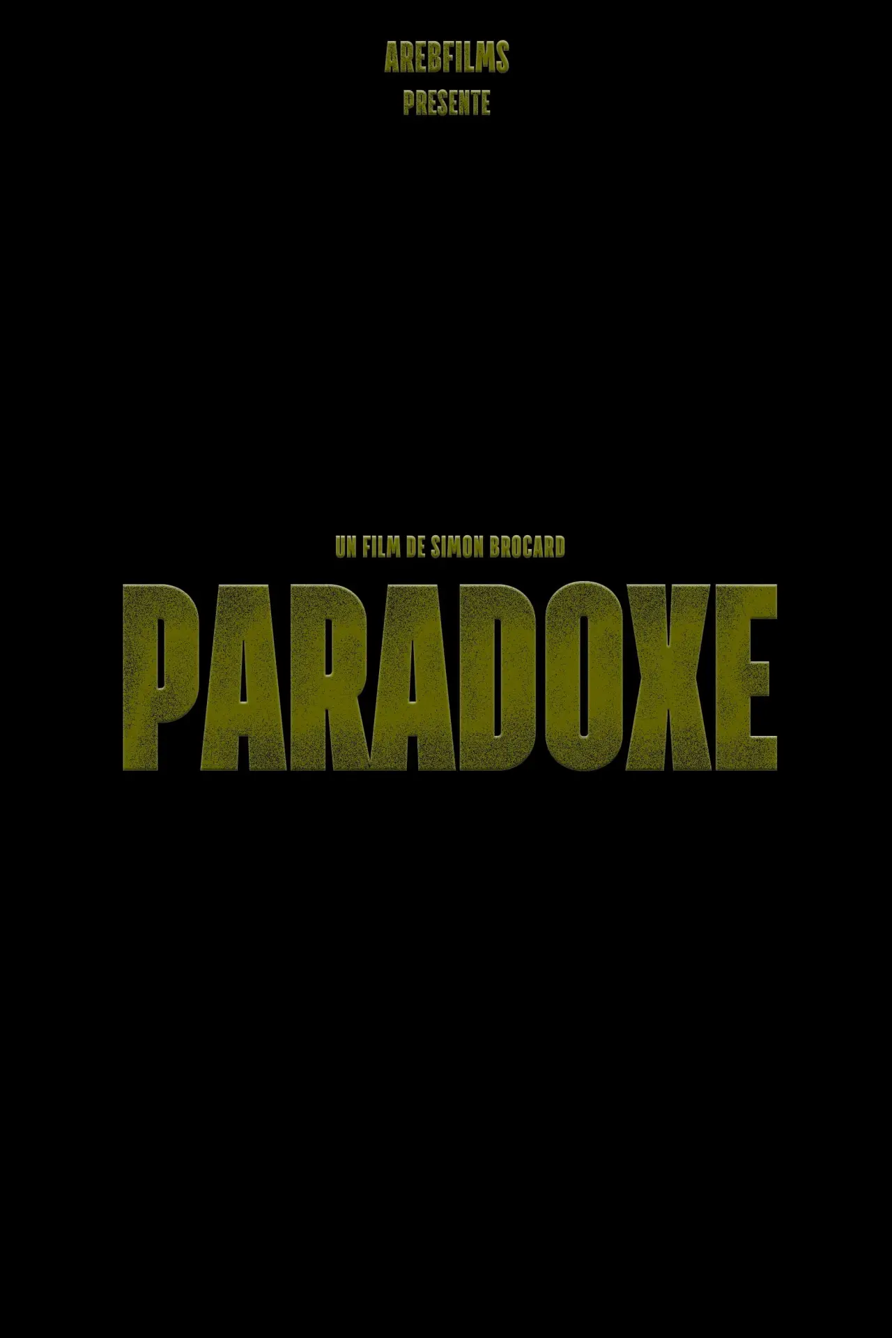 Plakat filmowy "Paradoxe"