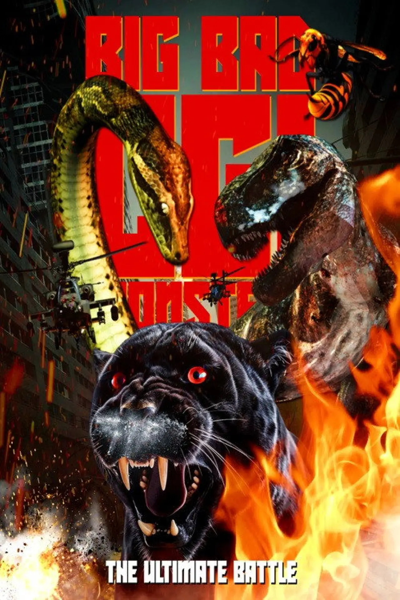 Plakat filmowy "Big Bad CGI Monsters"