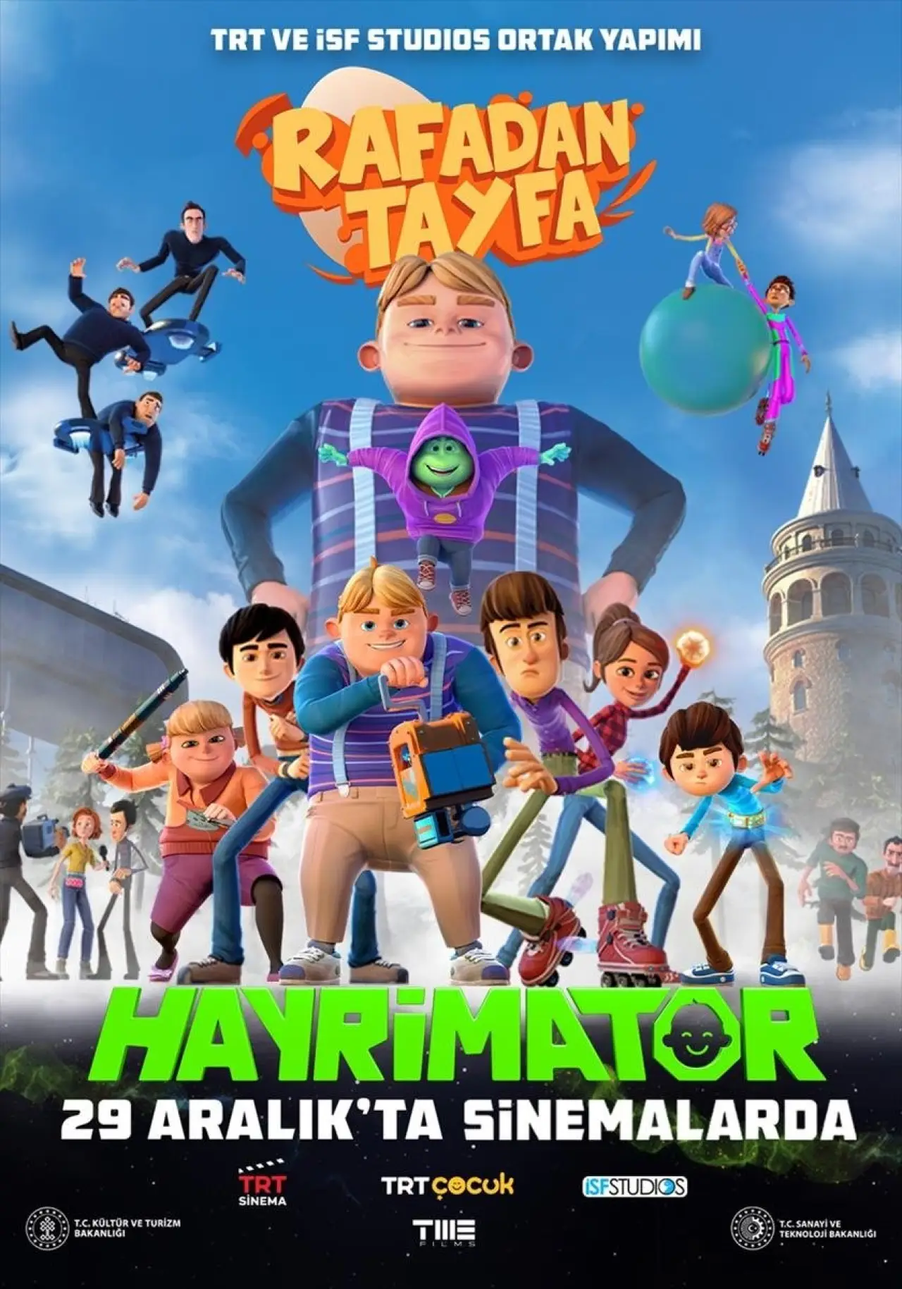 Plakat filmowy "Rafadan Tayfa: Hayrimatör"